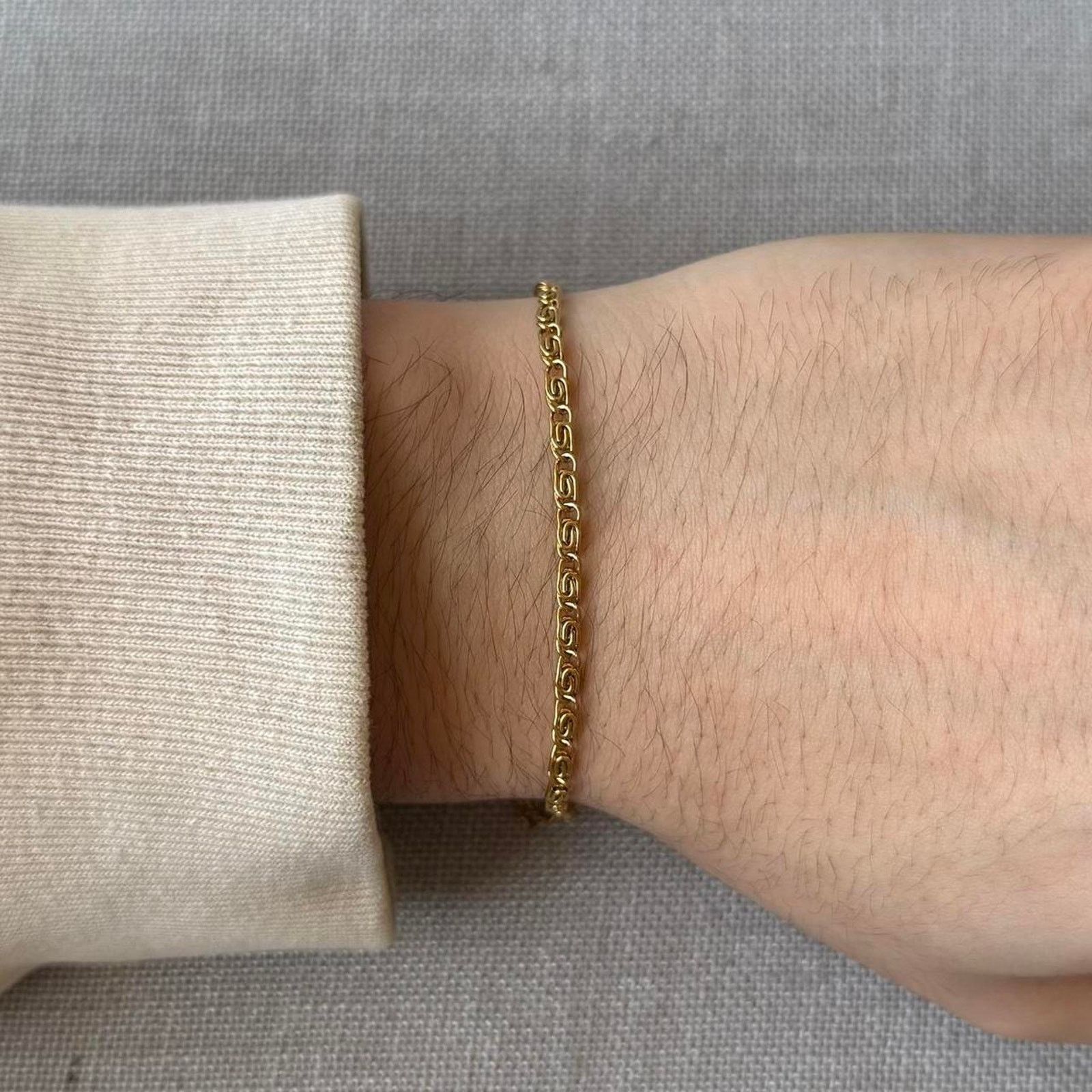 Other Classic gold paperclip chain bracelet Size ONE SIZE - 2 Thumbnail