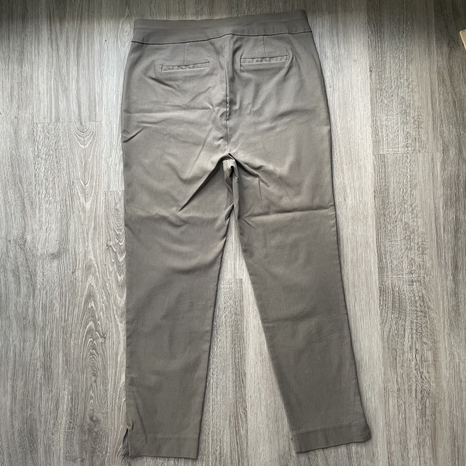 Chicos Chico's Women's Juliet Slim Ankle Pants Taupe Brown 1.5R 10 Size 32" / US 10 / IT 46 - 12 Thumbnail
