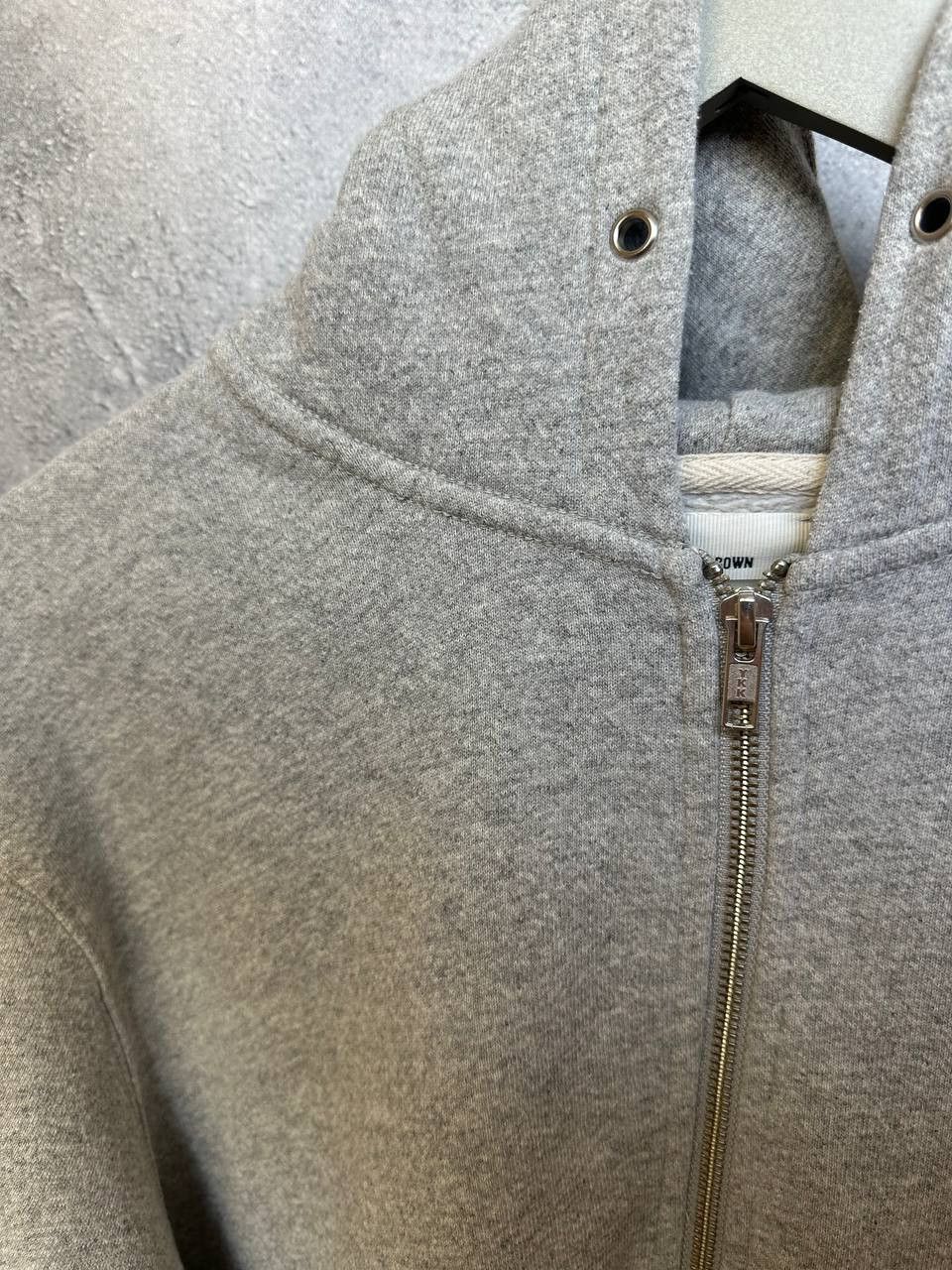 Other Joah Brown Full Zip Hoodie Gray Made USA Fleece Sweatshirt Size US L / EU 52-54 / 3 - 11 Thumbnail