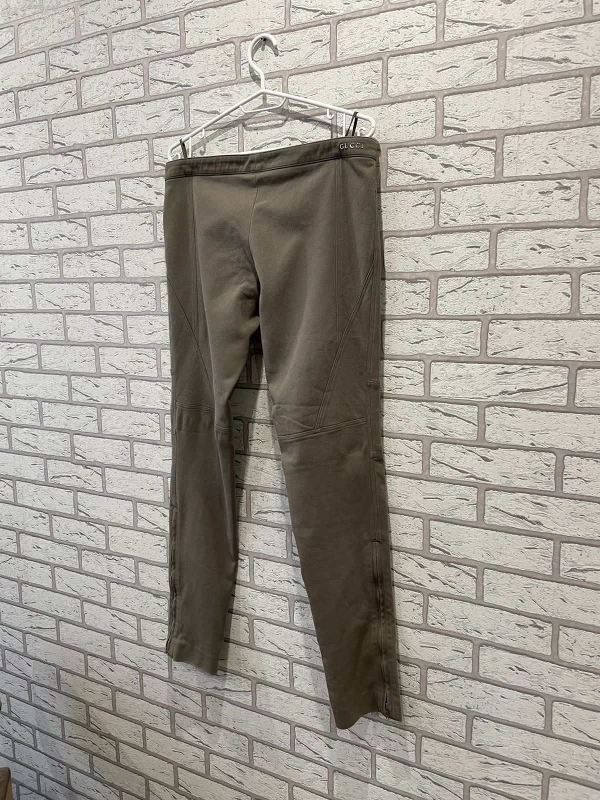 Gucci × Tom Ford Gucci Green Leggings Size 30" / US 8 / IT 44 - 15 Thumbnail