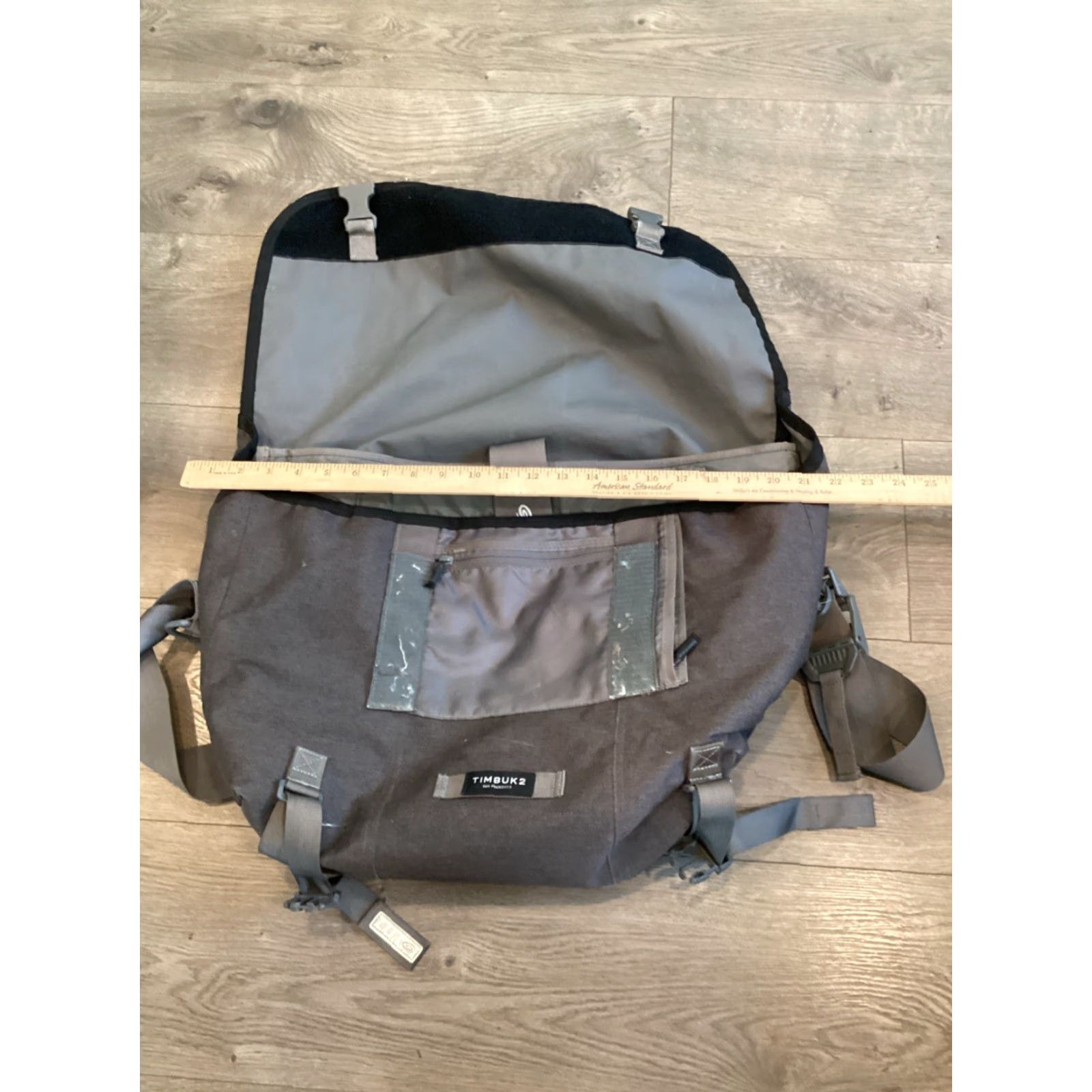 Vintage Timbuk2 Grey Messenger Bag Size L Size ONE SIZE - 5 Thumbnail