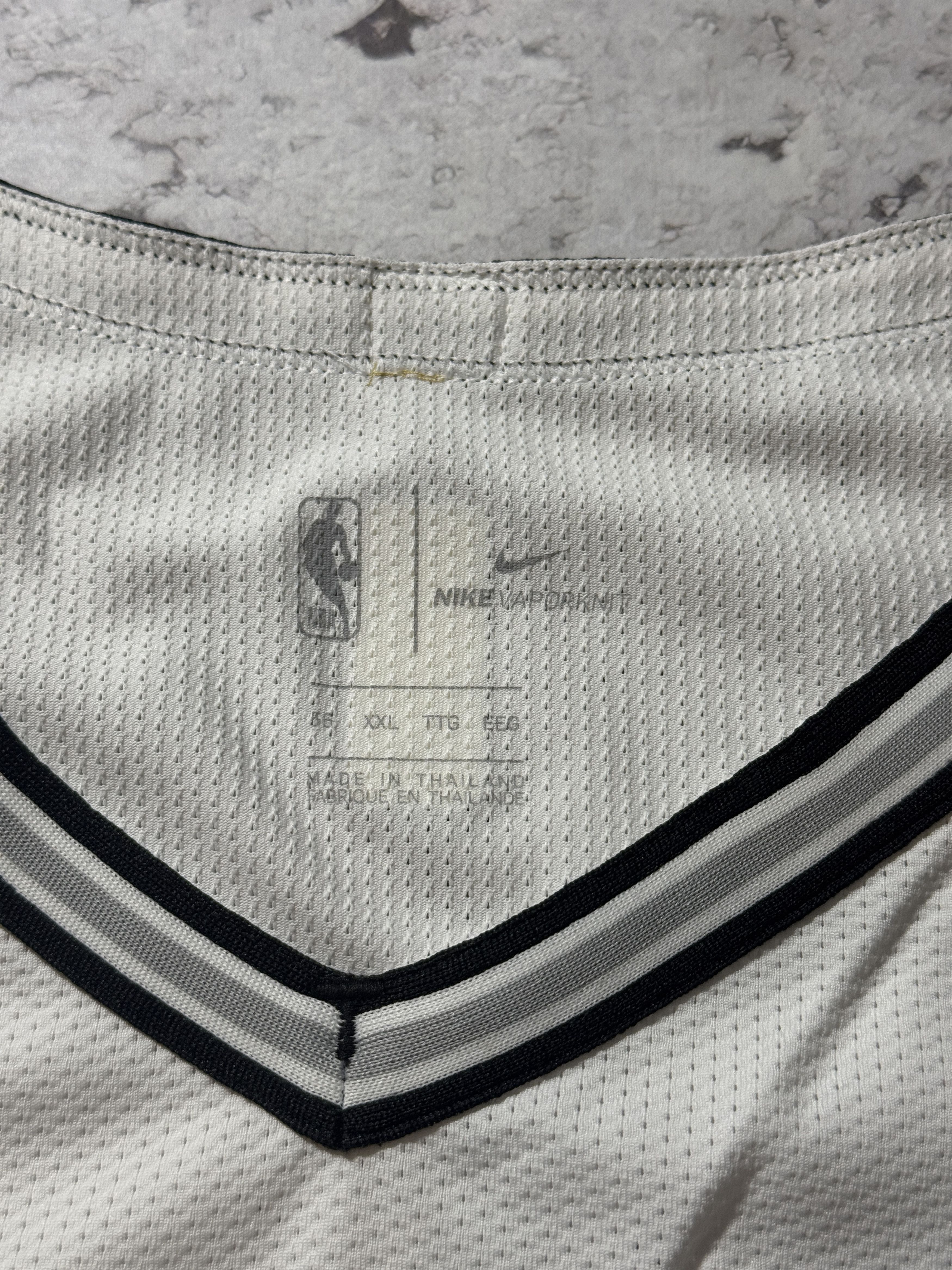 Nike SUN ANTONIO SPURS AUTHENTIC BASKETBALL JERSEY VAPORKNIT 2XL Size US XXL / EU 58 / 5 - 3 Thumbnail