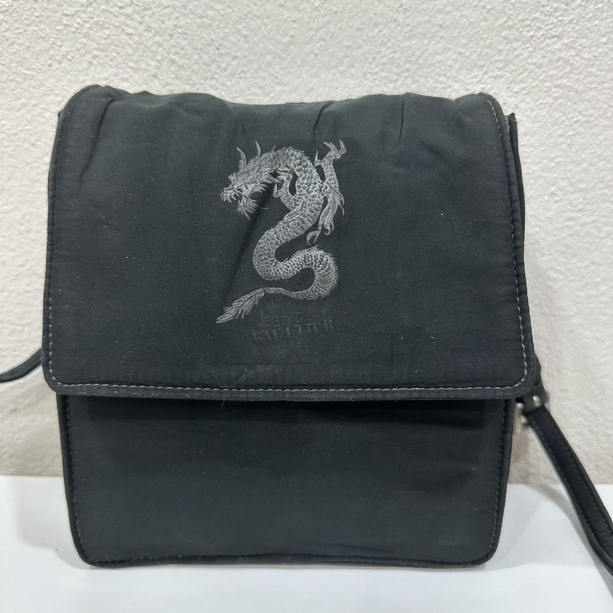 Jean Paul Gaultier ‼️LASTDROP‼️ JEAN PAUL GAULTIER SHOULDER BAG DRAGON EMBROIDERY Size ONE SIZE - 3 Thumbnail