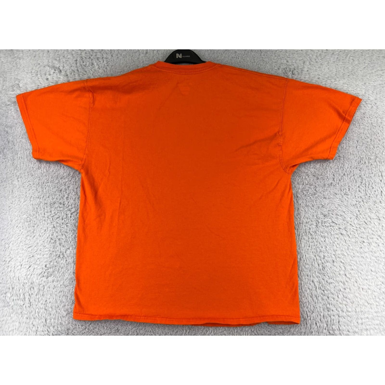 Champion Champion Shirt Men XL Orange Embroidered Logo Short Sleeve Cotton T-Shirt Size US XL / EU 56 / 4 - 2 Thumbnail