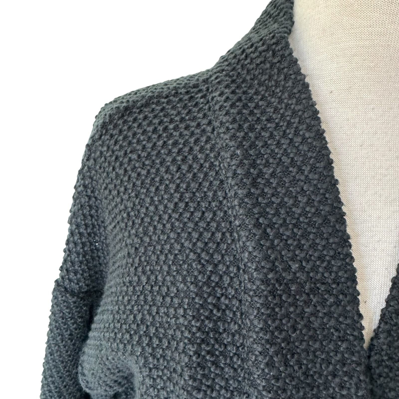 Marine Layer Marine Layer Women's Birdseye open-front cardigan sweater Size S / US 4 / IT 40 - 7 Thumbnail