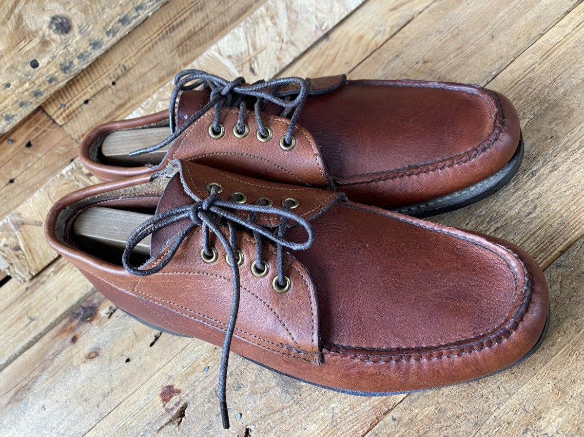 Orvis Orvis gokey brown, boat moccasin leather shoes sz 11.5EE Size US 11.5 / EU 44-45 - 10 Thumbnail