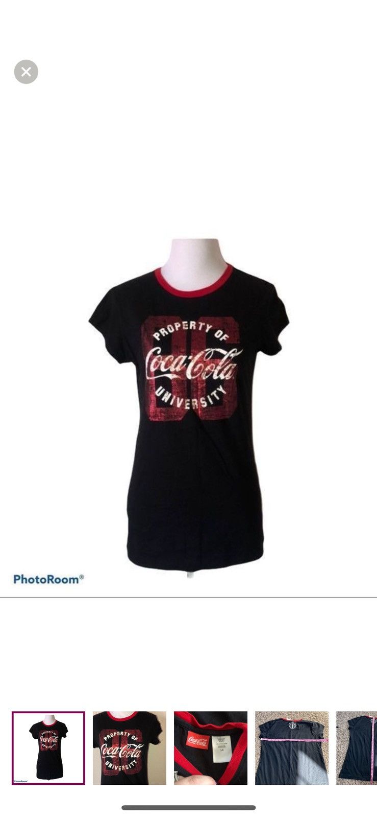 Coca Cola Coca Cola large logo tee Size L / US 10 / IT 46 - 1 Thumbnail
