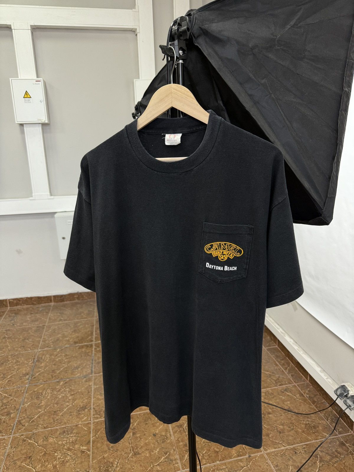 Camel 🇺🇸 Vintage 90s Camel Motorcycle Bike T-Shirt Rare Retro Y2K Size US XL / EU 56 / 4 - 2 Thumbnail