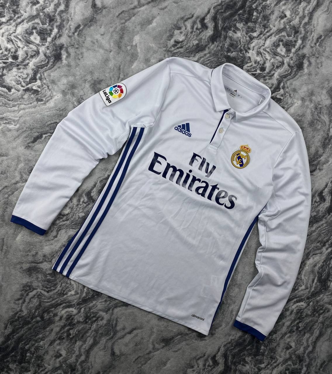 Adidas Real Madrid 2016 2017 Long Sleeve Soccer Jersey