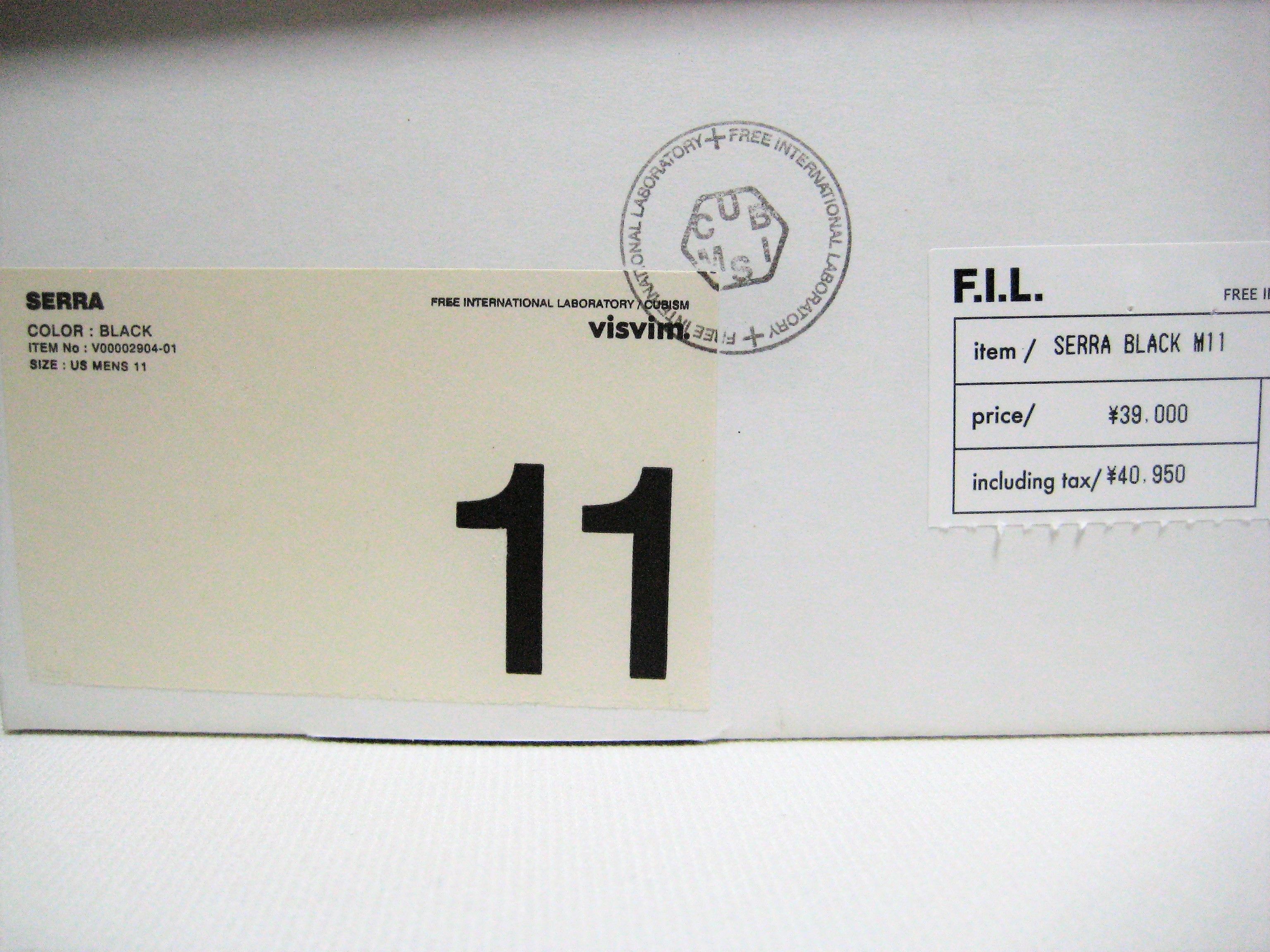 Visvim Visvim SERRA black Leather boots used 11 rare F.I.L. Japan Size US 11 / EU 44 - 9 Thumbnail