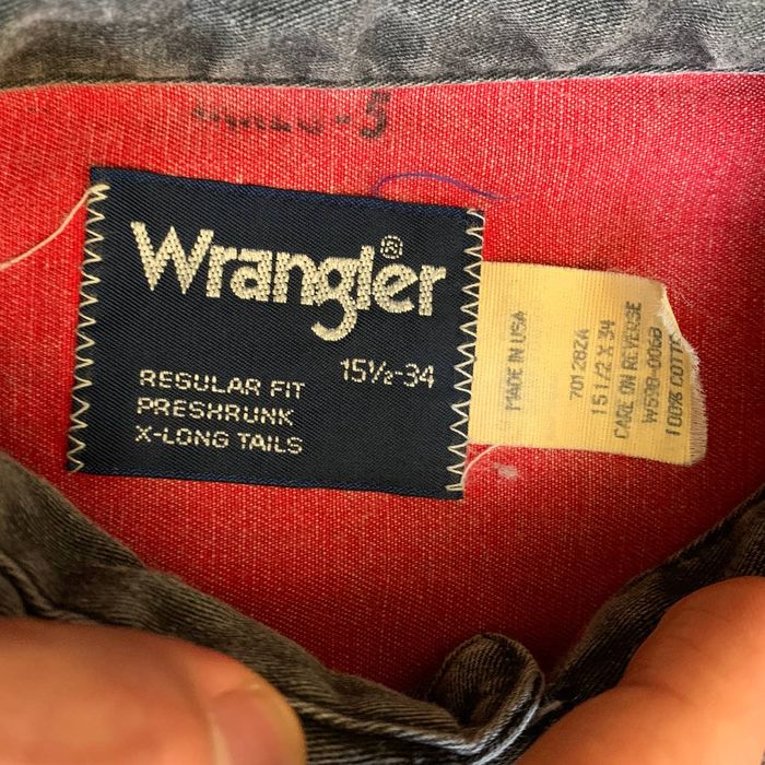 Wrangler 1990s Wrangler Brushpopper Western Shirt | Grailed