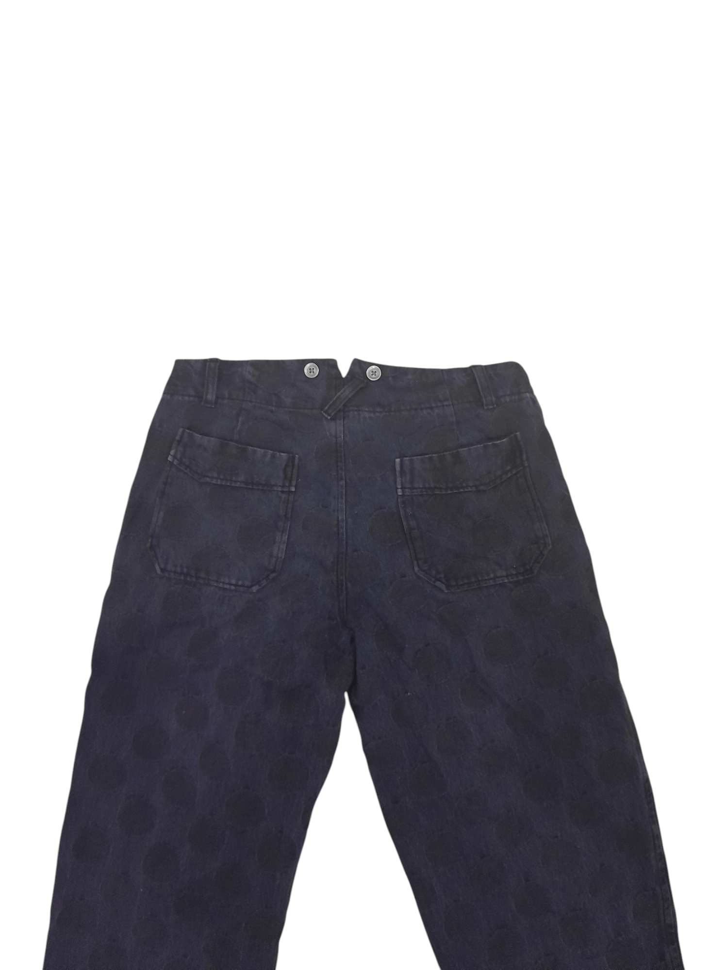 Designer Nankin‑Mame Jirushi Polka Dot Pant (F481) W27 Size US 27 - 4 Thumbnail