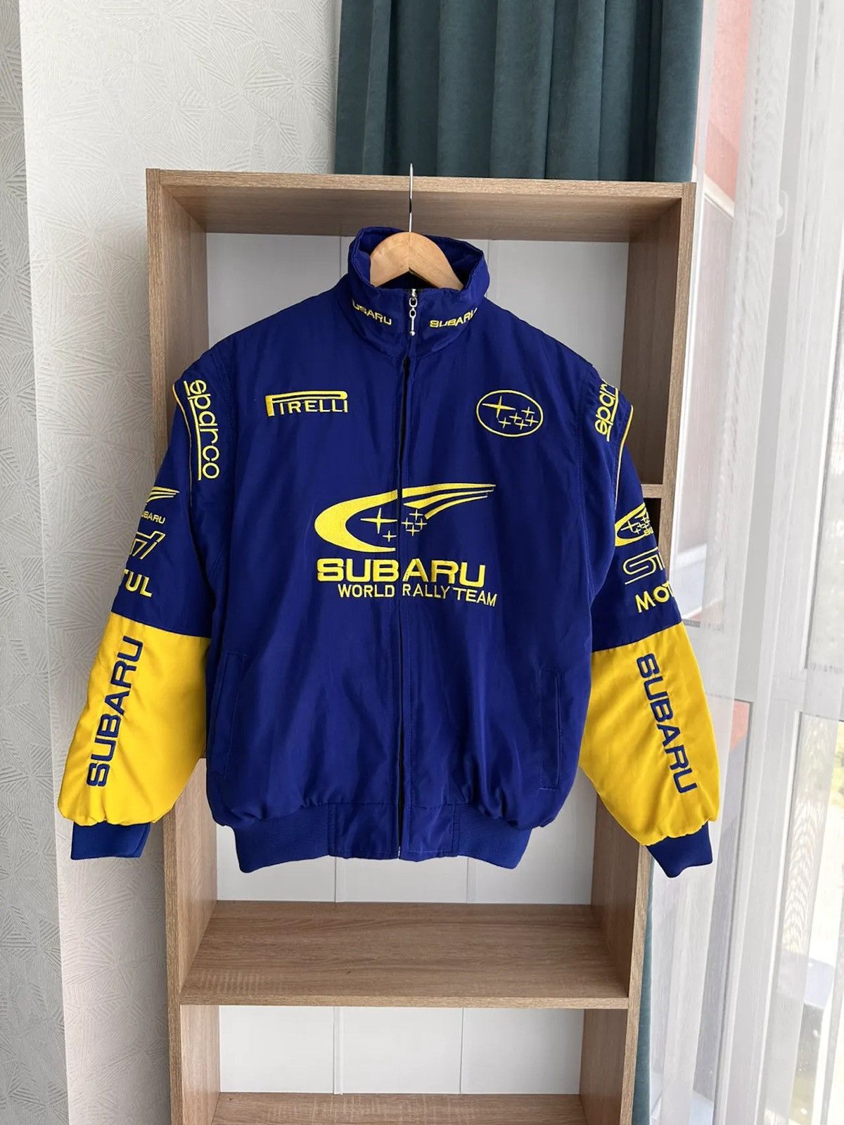 Vintage Subaru World Rally Champion Team Racing Jacket