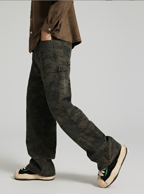 Japanese Brand × Vintage American camouflage casual straight casual cargo jeans y2k Size US 32 / EU 48 - 3 Thumbnail