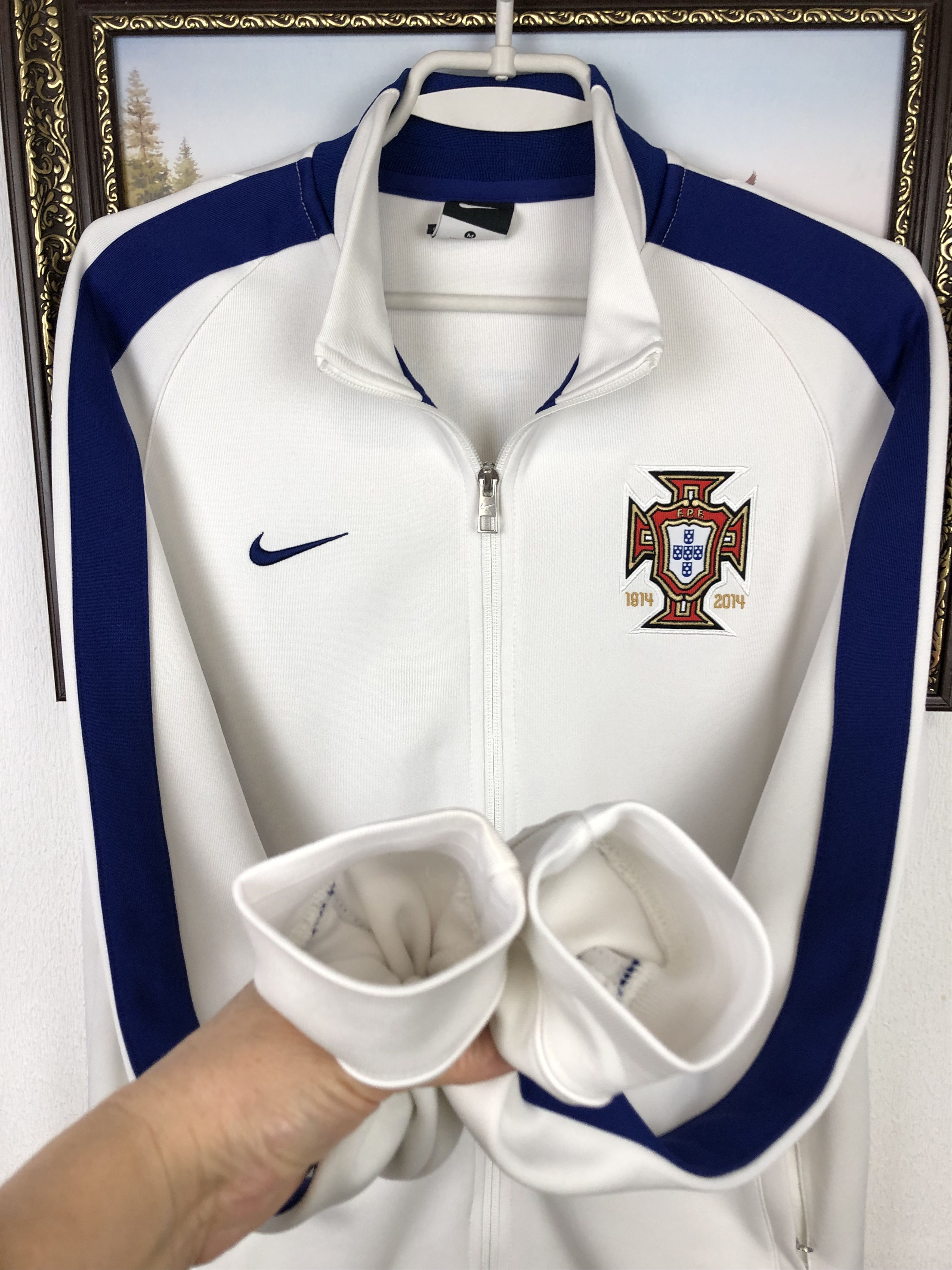 Nike Nike Portugal Football Jacket Soccer Track Top Mens Rare Size US M / EU 48-50 / 2 - 5 Thumbnail