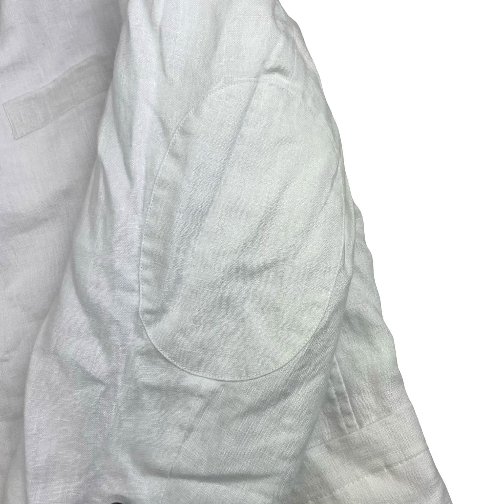 Tasso Elba Tasso Elba Island Blazer White XL Men's 100% Linen 2-Button Size 46R - 5 Thumbnail