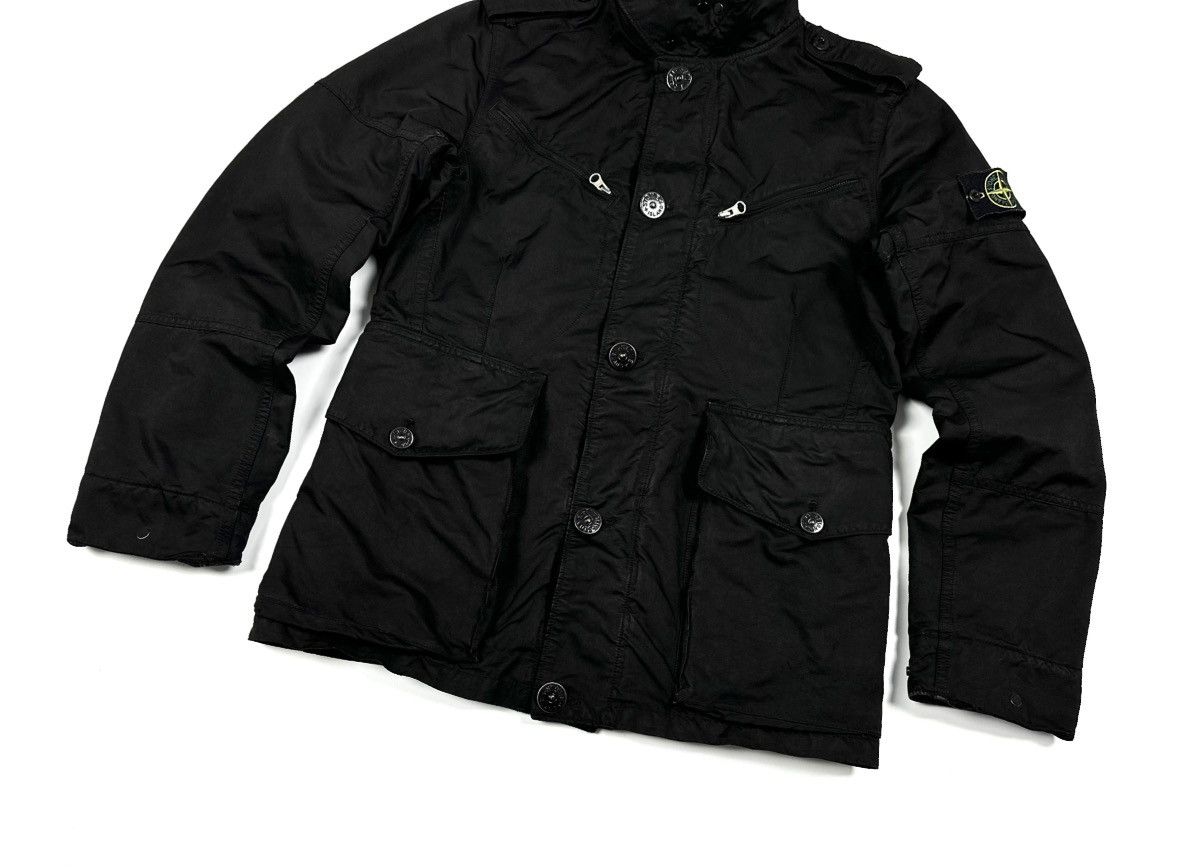 Stone Island × Vintage Vintage 2009 STONE ISLAND DAVID TC Logo Black Casual Jacket Size US L / EU 52-54 / 3 - 13 Thumbnail