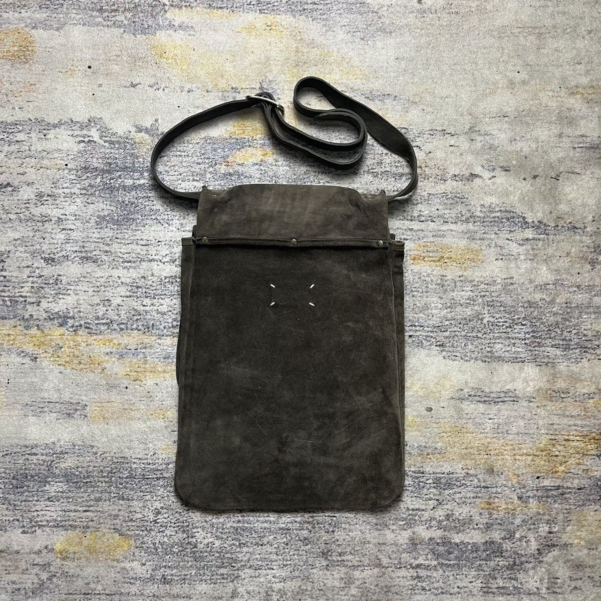 Maison Margiela Very rare archive maison margiela suede leather shoulder bag Size ONE SIZE - 2 Thumbnail
