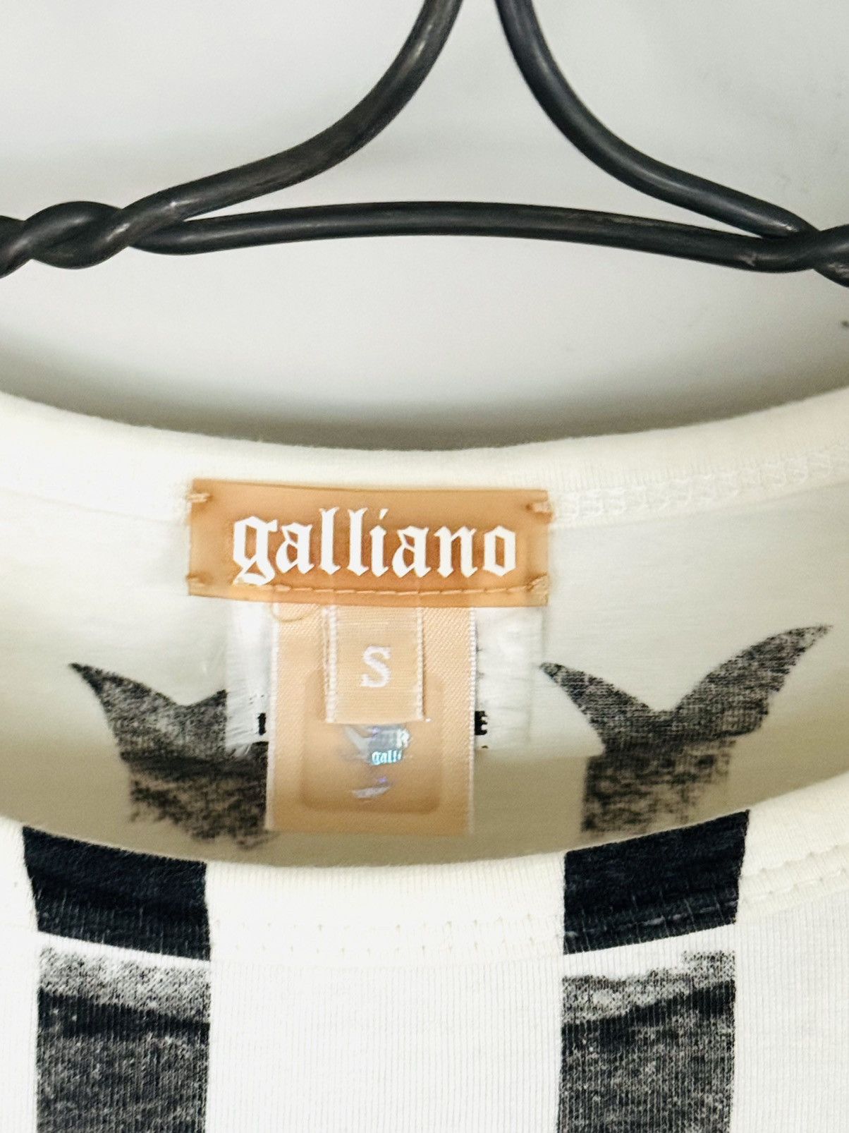 John Galliano Galliano Gazette t shirts sz small Size S / US 4 / IT 40 - 4 Thumbnail