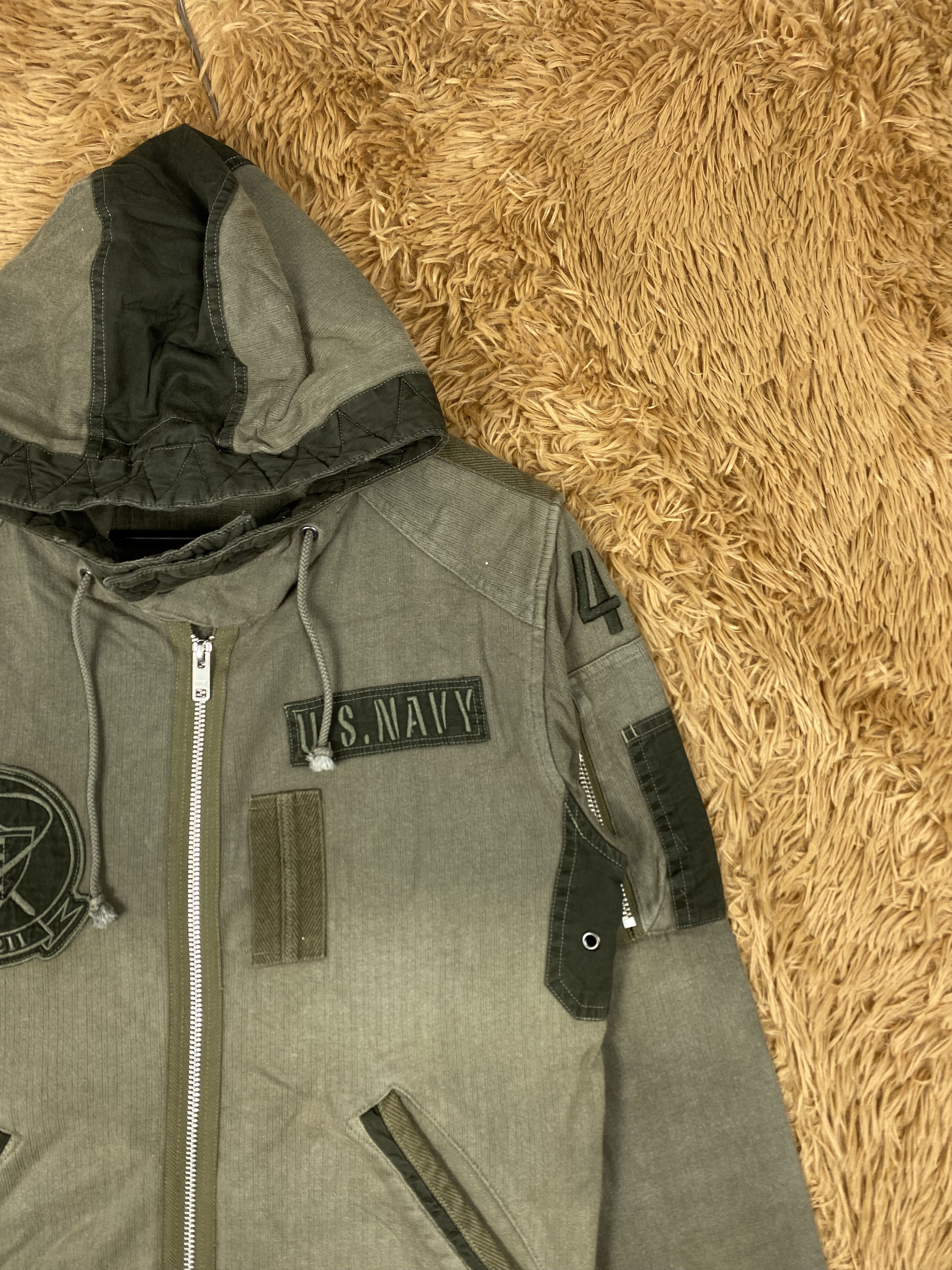 Avirex Vintage Avirex With Hoodie Jacket DJ0903 Size US L / EU 52-54 / 3 - 3 Thumbnail