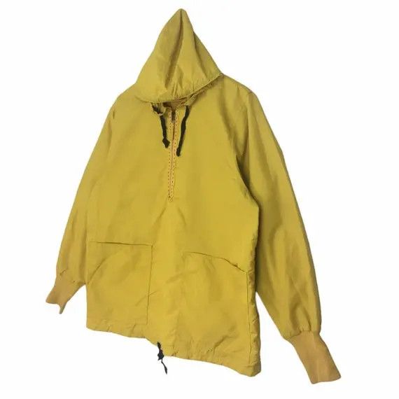 45rpm Vtg NMD 45RPM Japenese Denim Yellow Windbreaker Hoodie Size US M / EU 48-50 / 2 - 3 Thumbnail