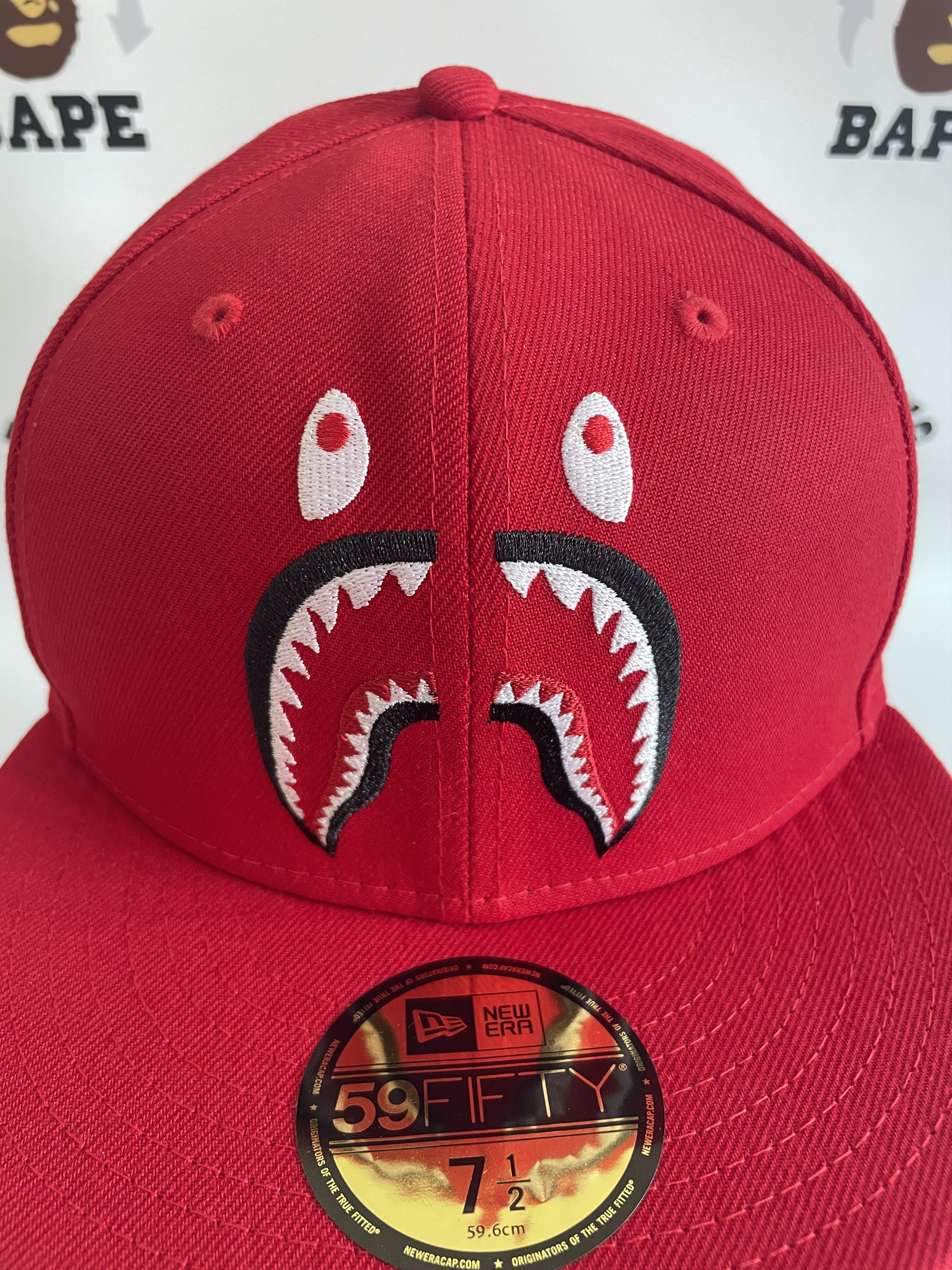 Bape BAPE SHARK NEW ERA 59FIFTY CAP - 7 1/2 Size ONE SIZE - 4 Thumbnail