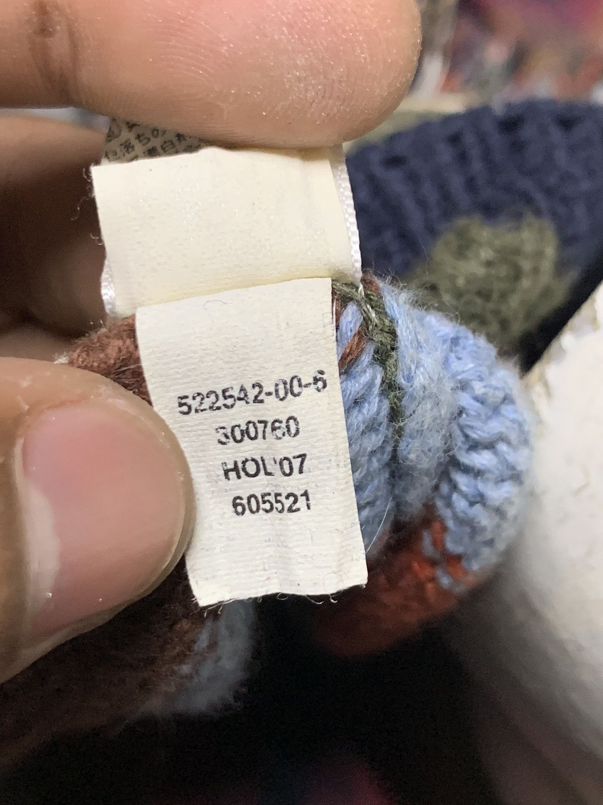 Designer × Gap × Japanese Brand Easy & Rilex Hermans Knitting Beanie Hats Roppongi Tokyo Size ONE SIZE - 9 Thumbnail
