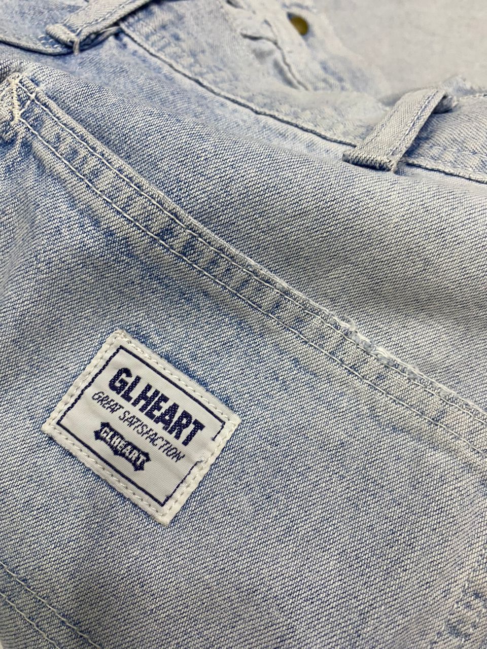 Japanese Brand × Vintage 🔥BAGGY JEANS GL HEART DISTRESSED DENIM JEANS BAGGY Size US 31 - 7 Thumbnail