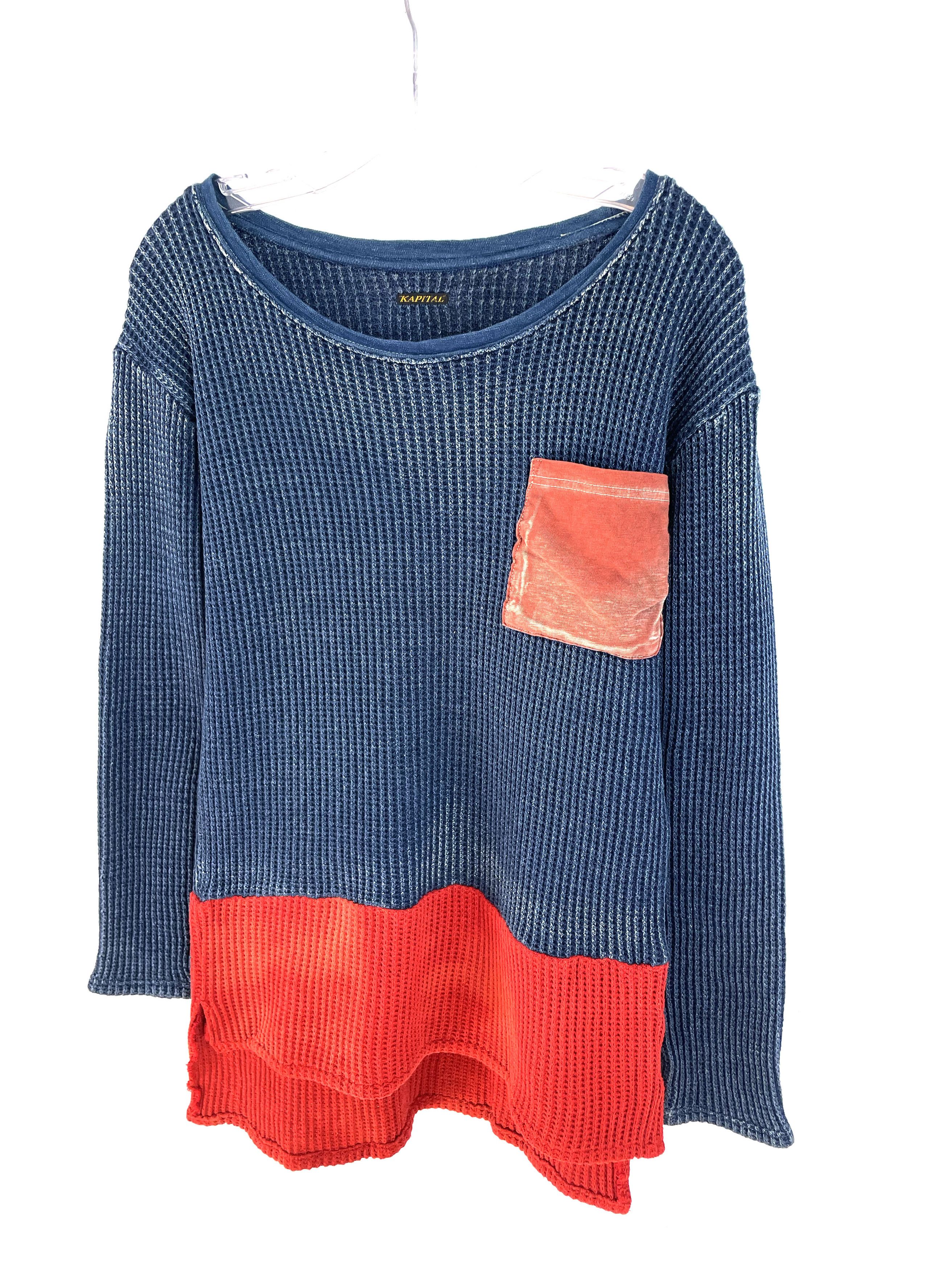 Kapital Red Pocket Thermal Longsleeve Size US L / EU 52-54 / 3 - 2 Thumbnail