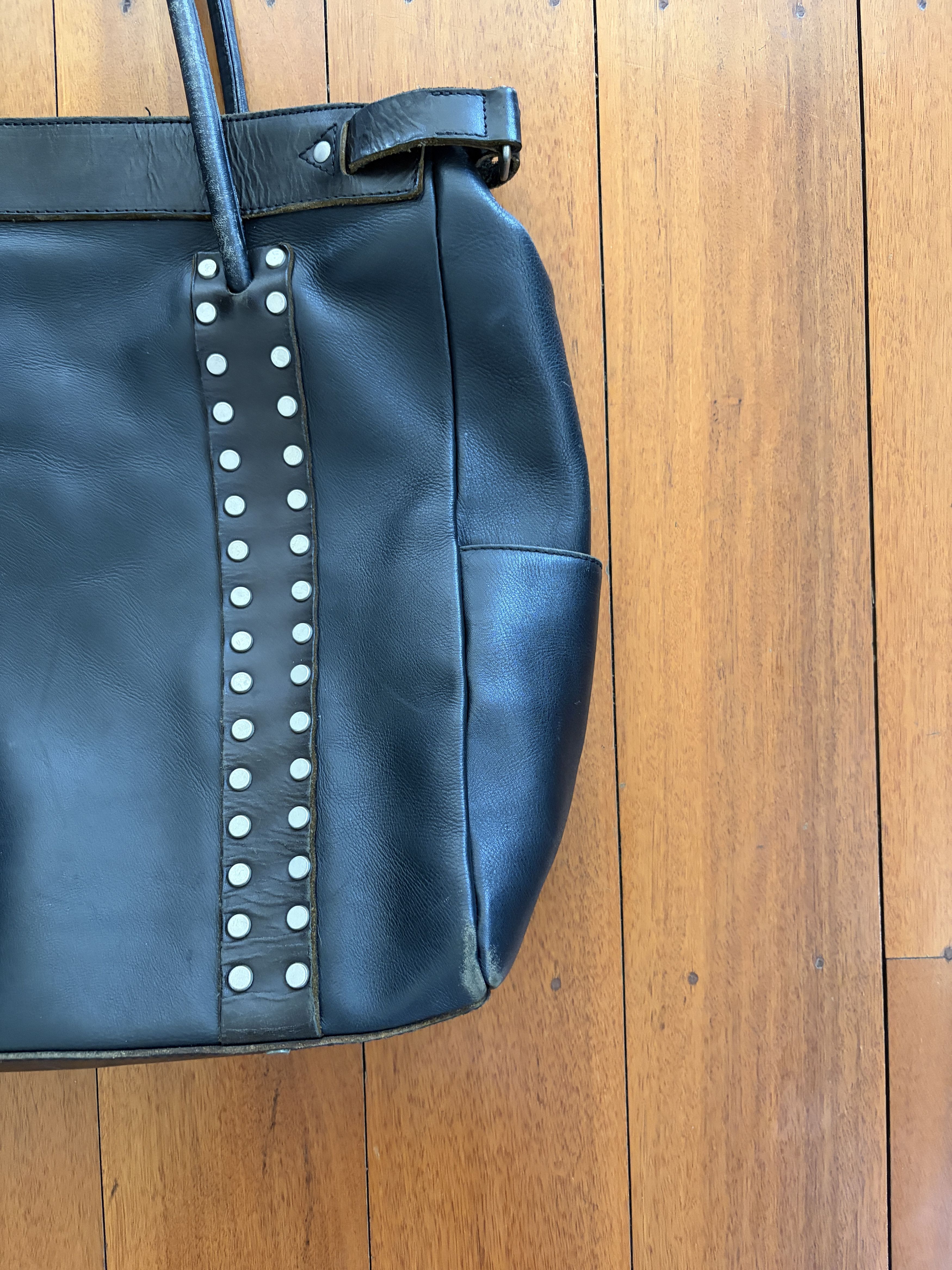 Yohji Yamamoto Yohji Yamamoto 90s Studded Tote Bag Size ONE SIZE - 5 Thumbnail