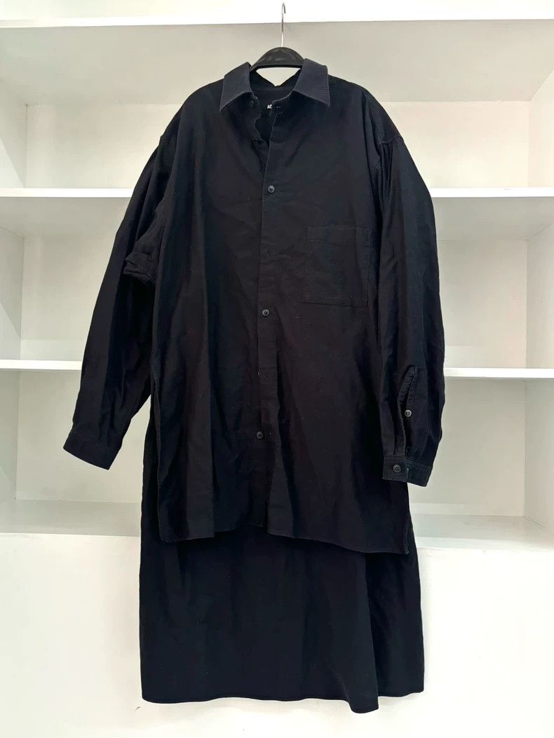 Yohji Yamamoto Yohji Yamamoto size os Mid-length shirt Size US M / EU 48-50 / 2 - 2 Thumbnail
