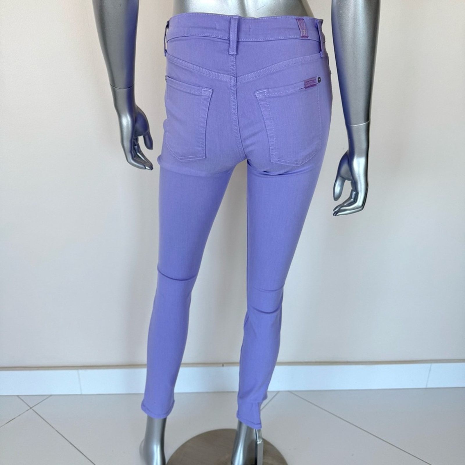 7 For All Mankind 7 for All Mankind women skinny jeans size 27 US Size 27" / US 4 / IT 40 - 3 Thumbnail