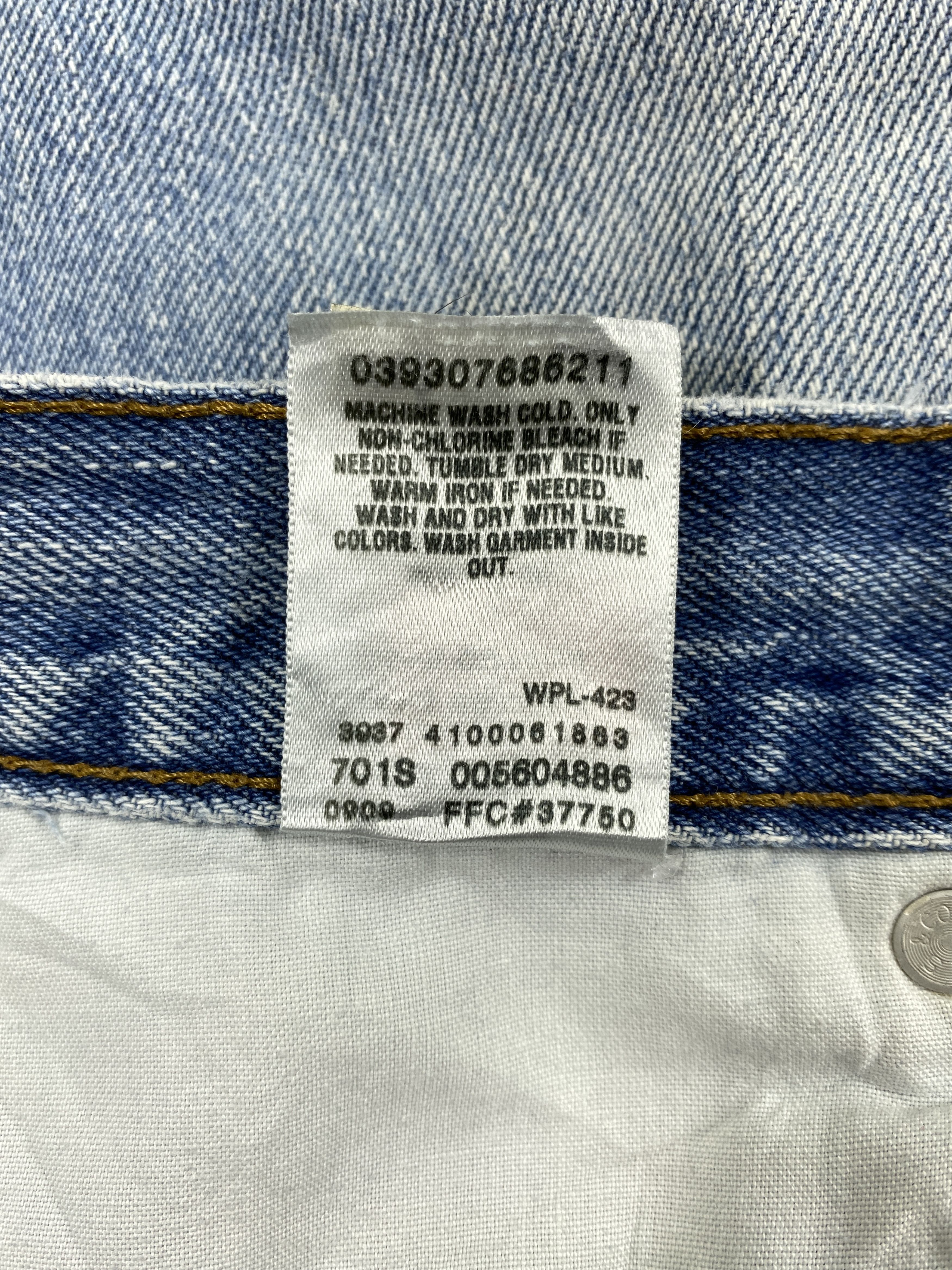 Levi's Mid Blue Levi's 560 Jeans 41x30 Denim -JN1404 Size US 41 - 9 Thumbnail