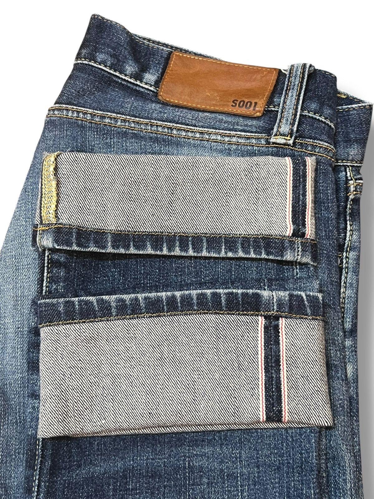 Uniqlo Vintage Uniqlo UJ Selvedge Denim Japan - Vintage Wash | W33 Size US 33 - 11 Thumbnail