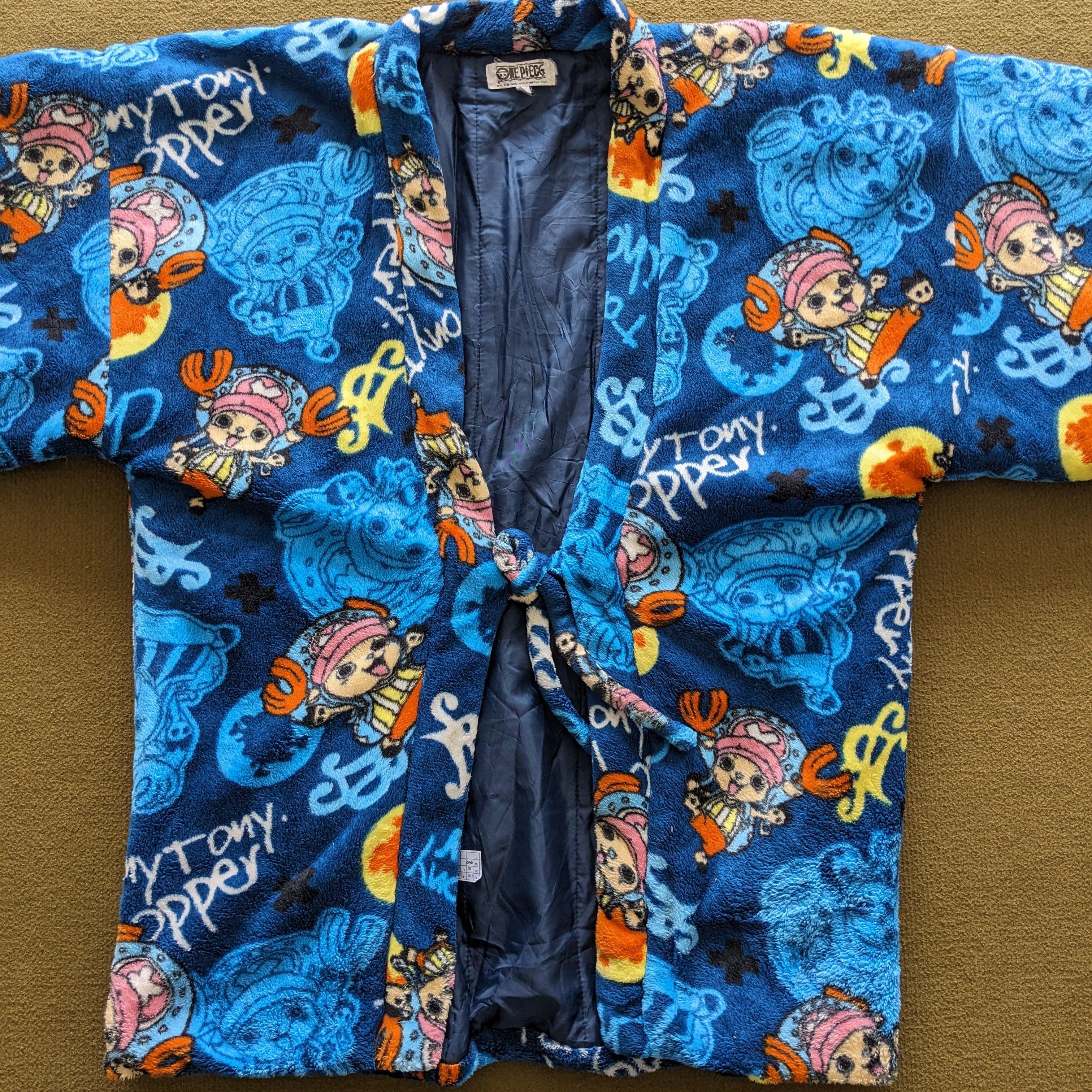 Vintage Vintage ONE PIECE Japanese Anime Kimono Jacket Size US M / EU 48-50 / 2 - 2 Thumbnail