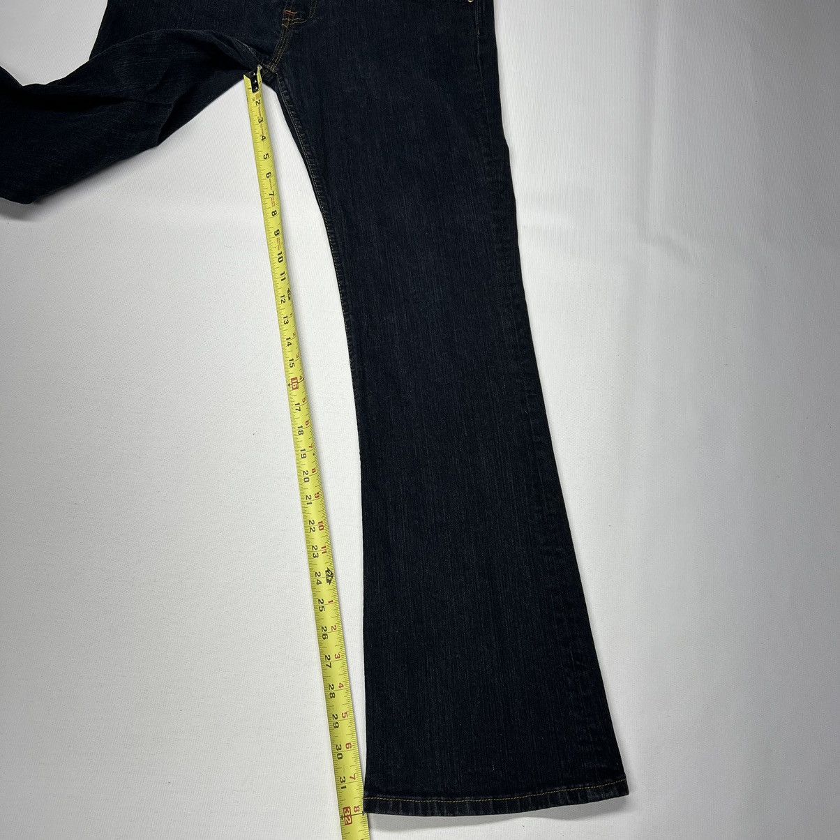 Pepe Jeans × Vintage VTG Pepe Jeans Blue Flared Bootcut London Pocket Patch Y2K Size 34" / US 12 / IT 48 - 21 Thumbnail
