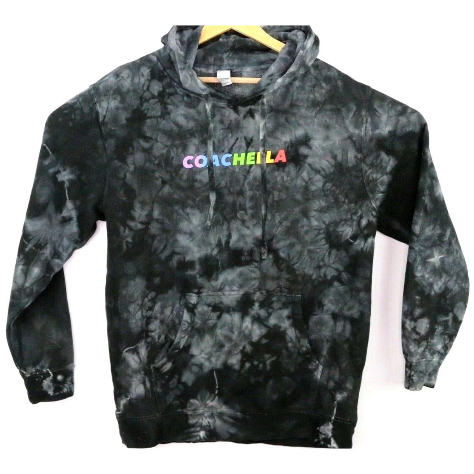 Vintage Coachella Hoodie Large Tie Dye Exclusive Size US L / EU 52-54 / 3 - 2 Thumbnail