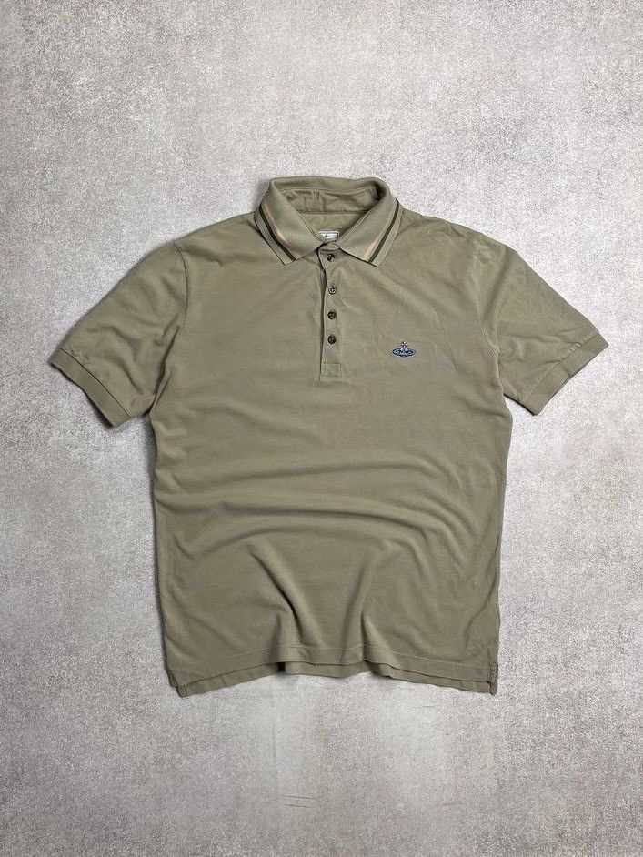 Vintage Vivienne Westwood Orb Saturn Logo Polo Shirt XL