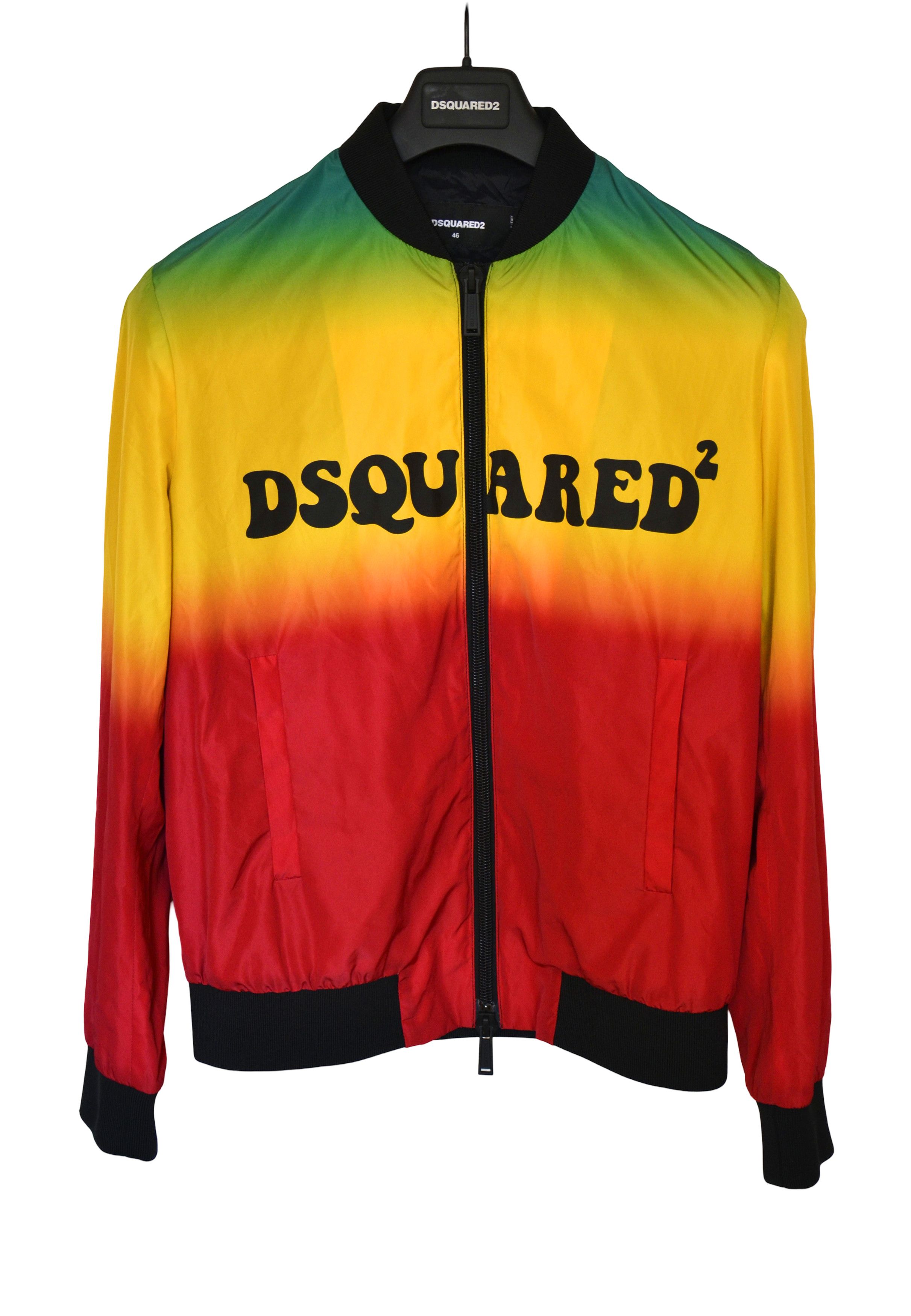 Dsquared2 DSQUARED2 Logo-Print Zip-Up Jacket Size US S / EU 44-46 / 1 - 2 Thumbnail