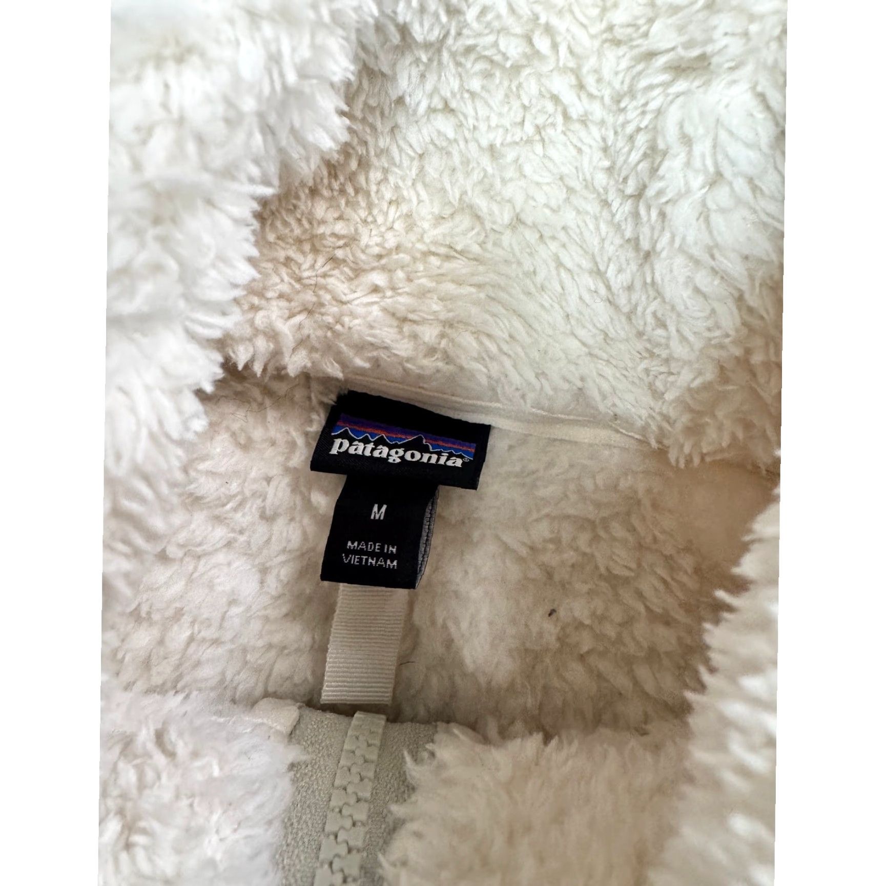 Patagonia VINTAGE Patagonia Women's Los Gatos 1/4-Zip Heather Beige Size M Jacket Womens 19" Pit to Pit 25" Shoulder to Hem Size M / US 6-8 / IT 42-44 - 4 Thumbnail