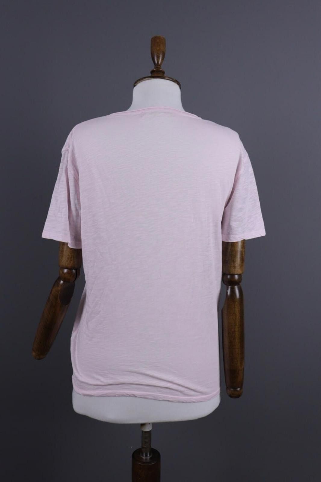 Zadig & Voltaire Zadig & Voltaire Pink Scoop Neck Summer T-Shirt Size M Size M / US 6-8 / IT 42-44 - 12 Thumbnail