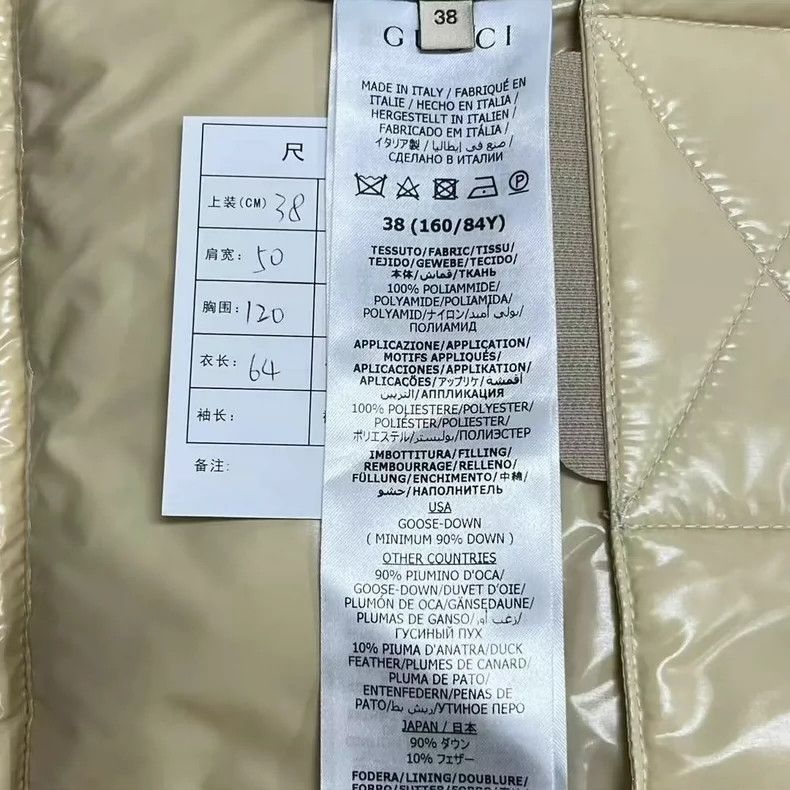 Gucci Gucci Size 38 Multi-pocket double-sided down jacket vest si Size US XXS / EU 40 - 7 Thumbnail