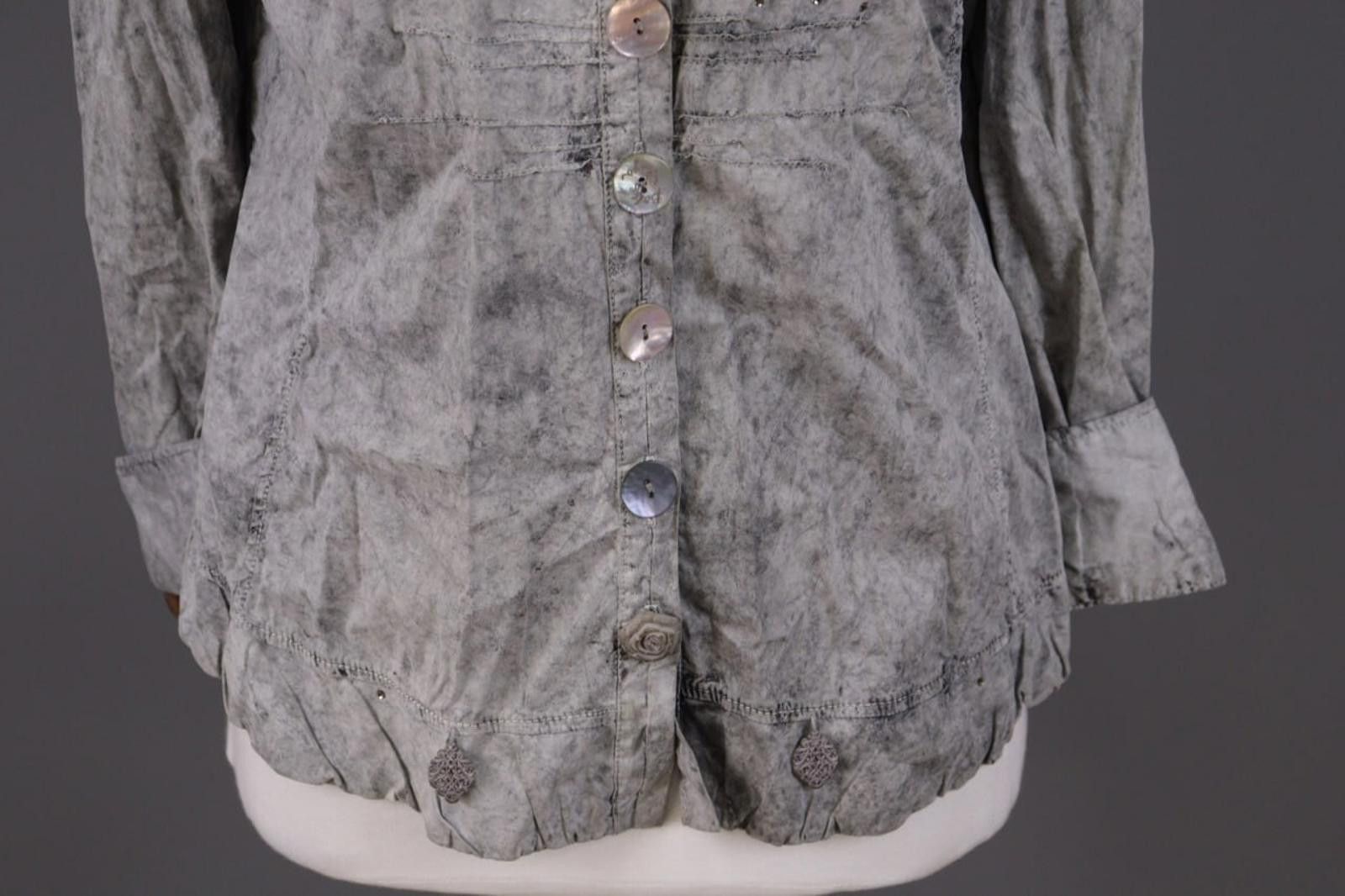 Bottega Veneta Ladies Bottega Gray Lightweight Jacket Size XL Size XL / US 12-14 / IT 48-50 - 3 Thumbnail