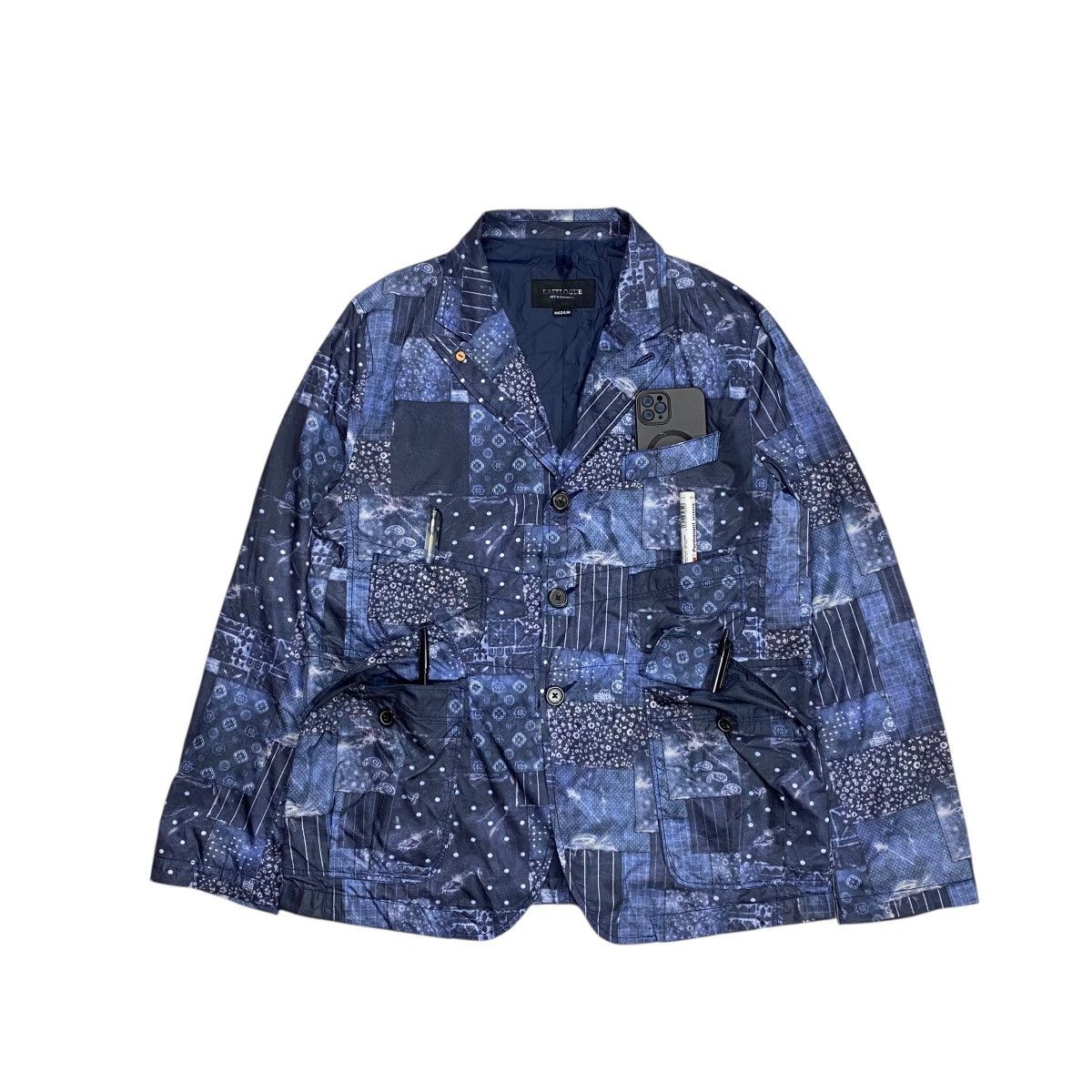 EASTLOGUE EASTLOGUE Sample Paisley Hunting Nylon Jacket Size US M / EU 48-50 / 2 - 2 Thumbnail