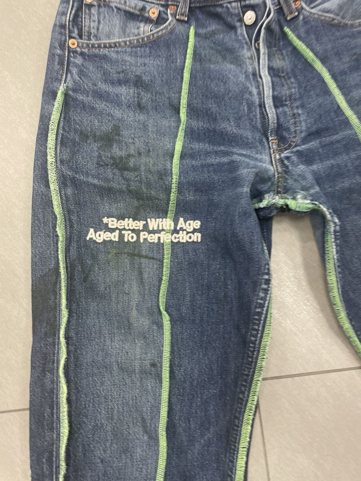 Better With Age Better With Age Derby Plated Jean Size US 32 / EU 48 - 1 Thumbnail