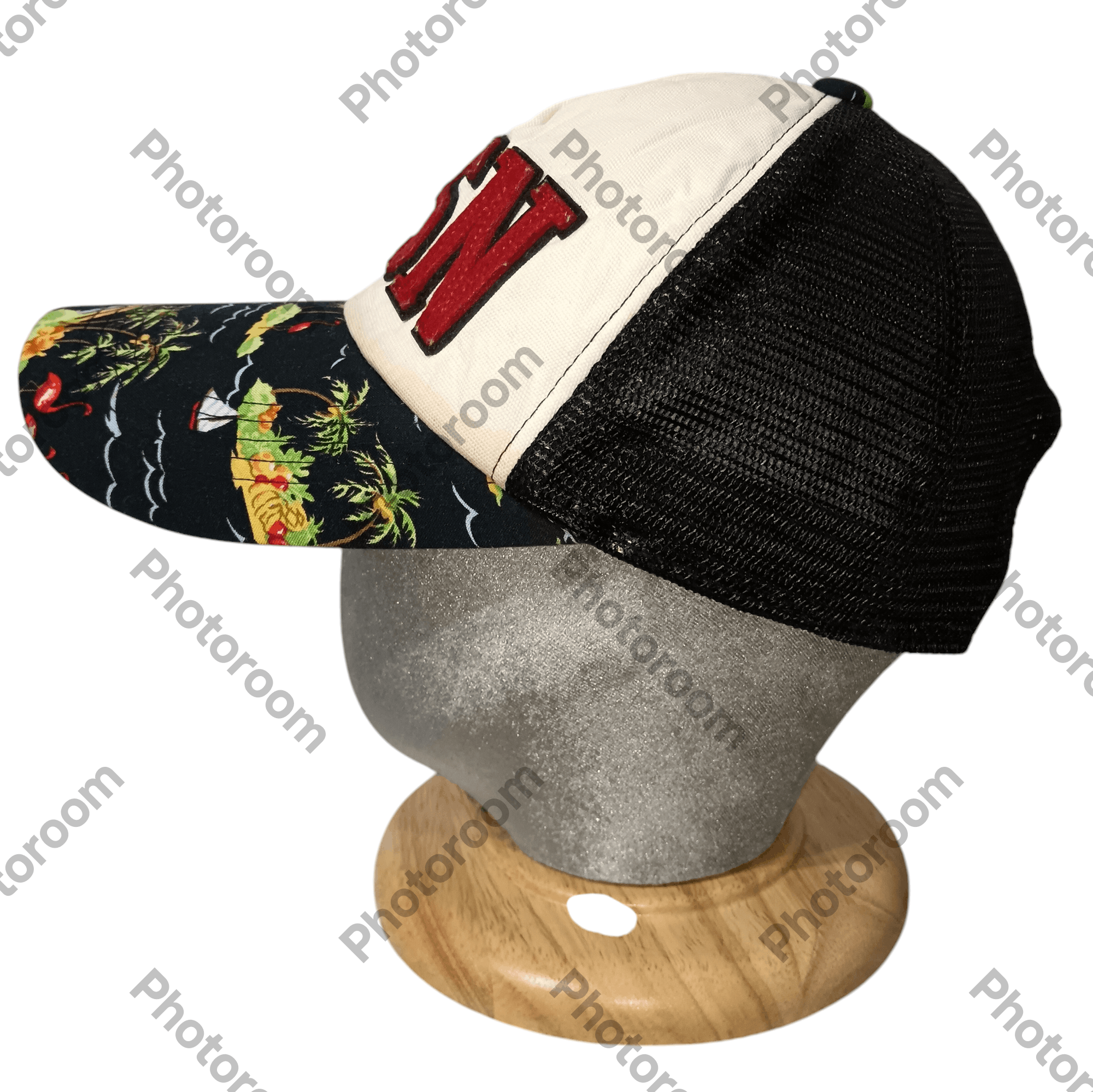 Japanese Brand USN HAWAII EMBROIDERED TRUCKER HAT Size ONE SIZE - 2 Thumbnail
