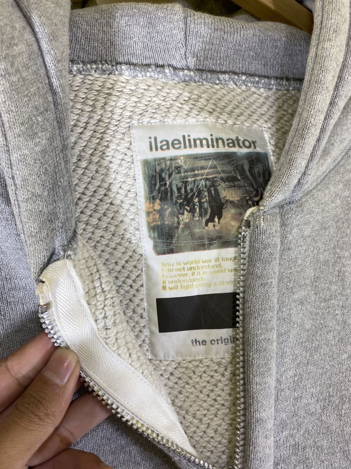 Japanese Brand eliminator heavy hoodie Size US L / EU 52-54 / 3 - 3 Thumbnail