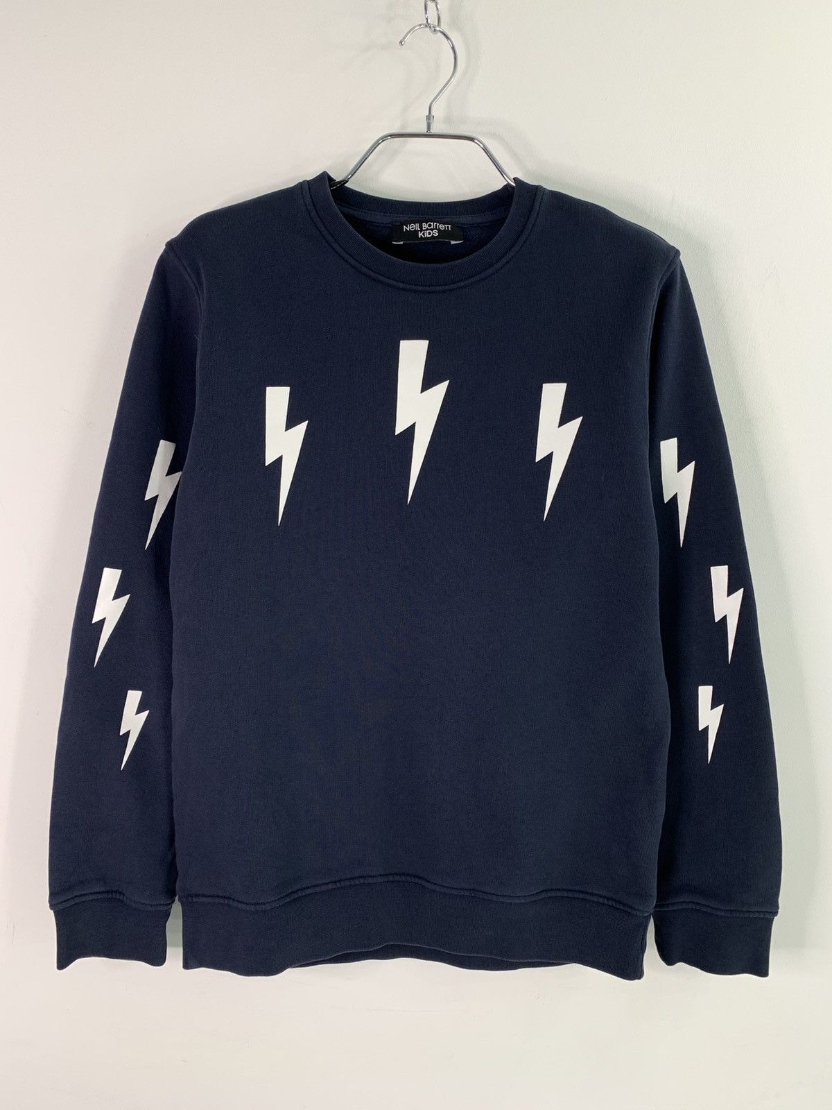 Designer × Neil Barrett Neil Barrett Kids 14Anni Mens Sweatshirt XXS/XS Size Size US XXS / EU 40 - 1 Thumbnail