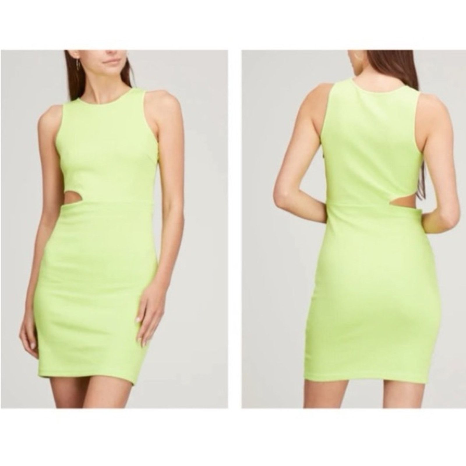 Other VICTOR GLEMAUD Cutout Sheath Crew Neck Mini Dress XL Bodycon Size XL / US 12-14 / IT 48-50 - 1 Thumbnail