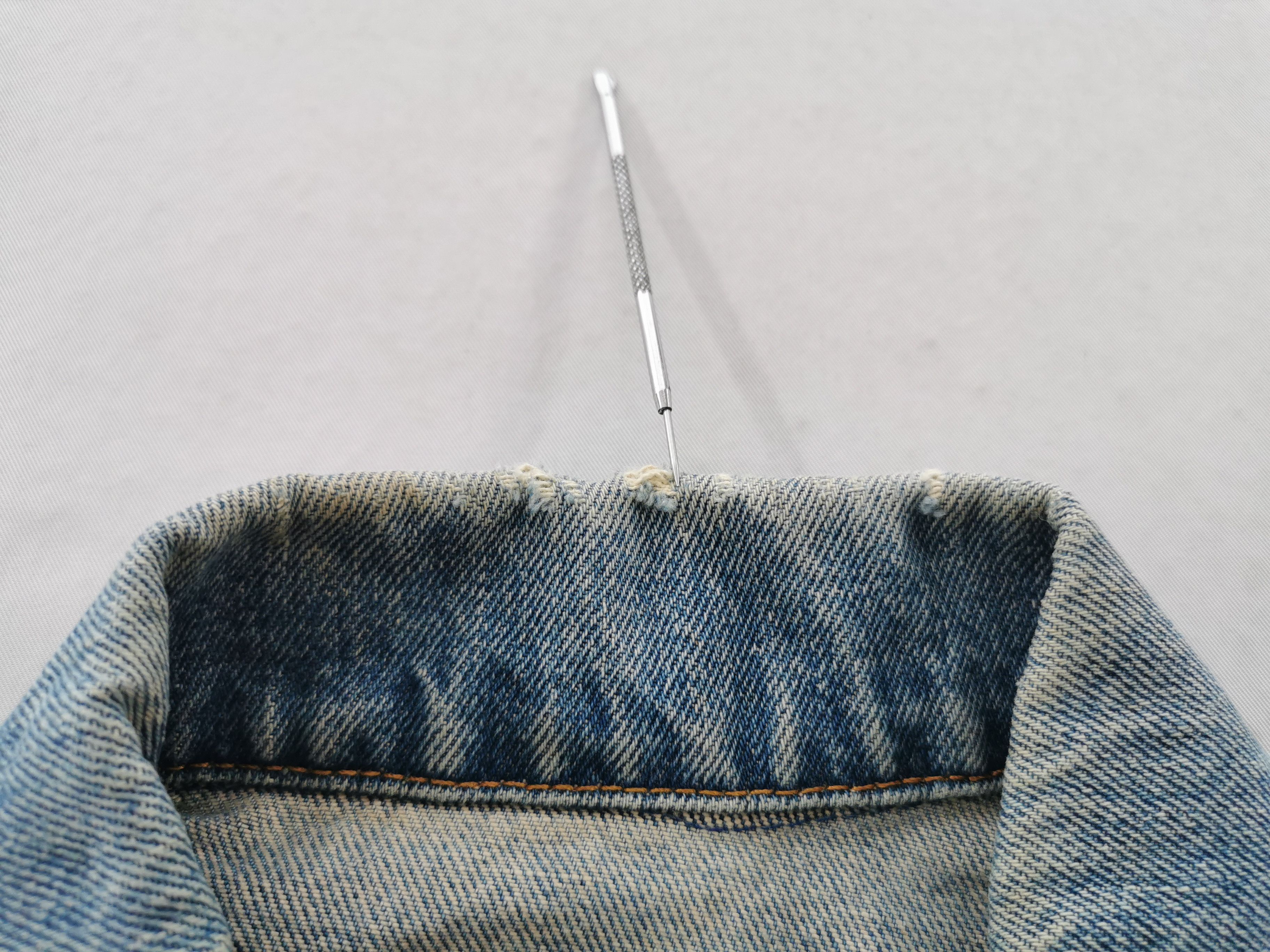 Levi's Distressed Vintage 90s Levis Lot 70505 Denim Jacket Size US M / EU 48-50 / 2 - 10 Thumbnail